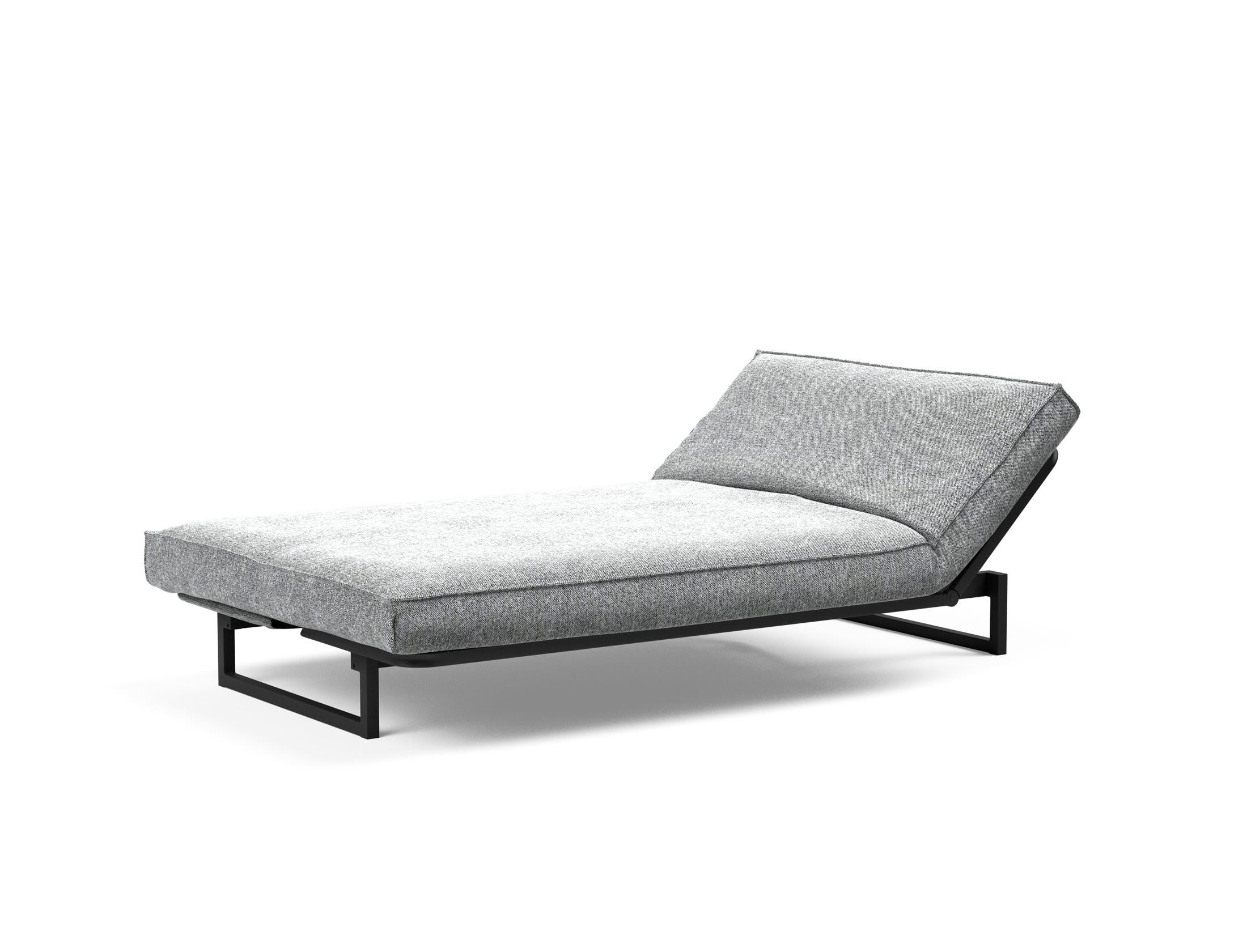 Erleben Sie das Fraction 120 Bettsofa Sharp Plus Cover Soft Spring von Innovation Living – modern, funktional und ideal für kleine Räume.