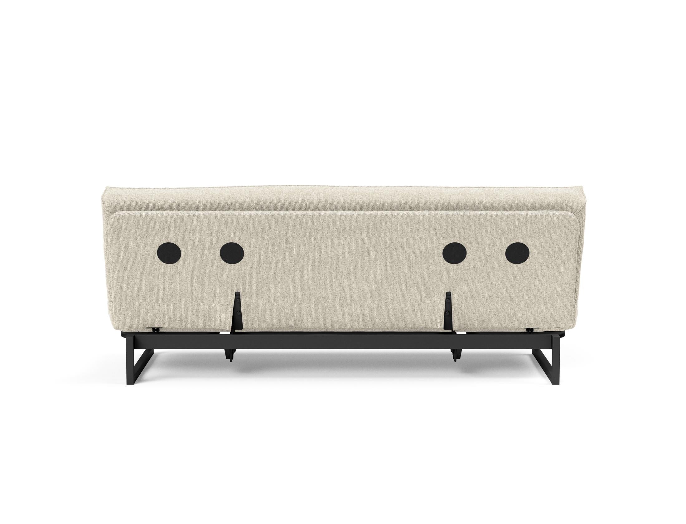 Entdecken Sie das Fraction 120 Bettsofa Sharp Plus Cover Soft Spring von Innovation Living – stilvoll, platzsparend und perfekt für Ihr Zuhause.