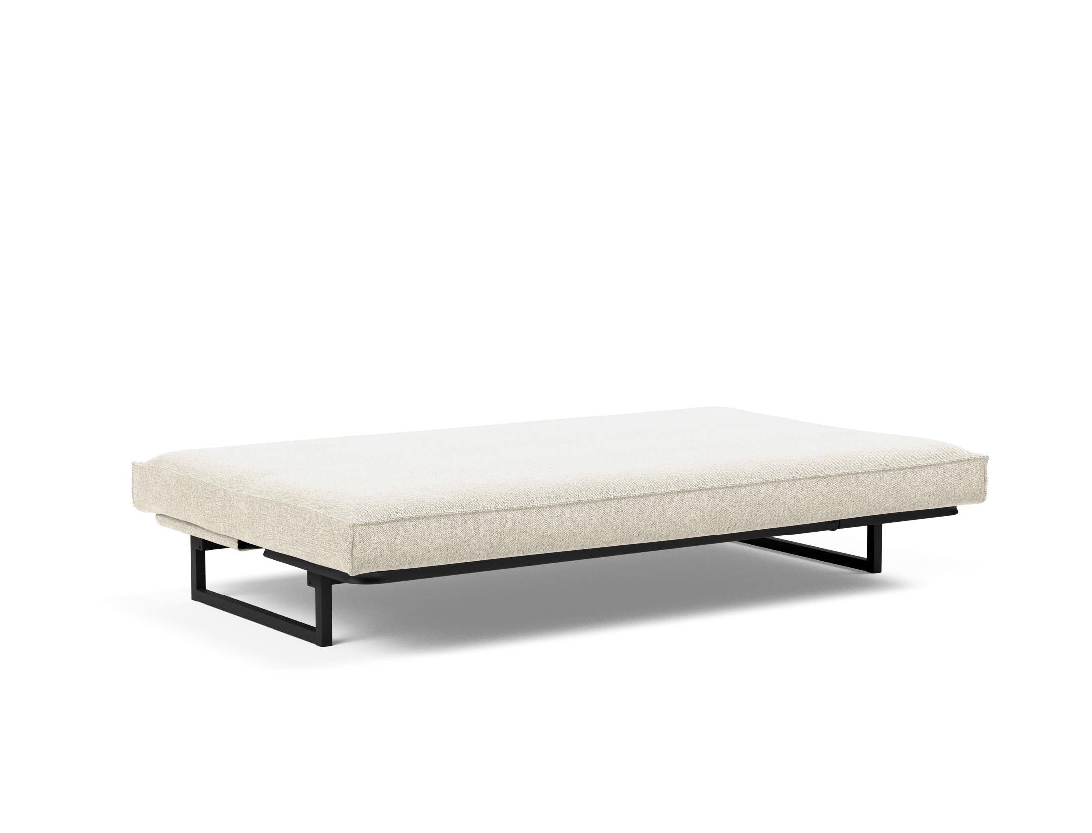 Entdecken Sie das Fraction 120 Bettsofa Sharp Plus Cover Soft Spring von Innovation Living – stilvoll, platzsparend und perfekt für Ihr Zuhause.