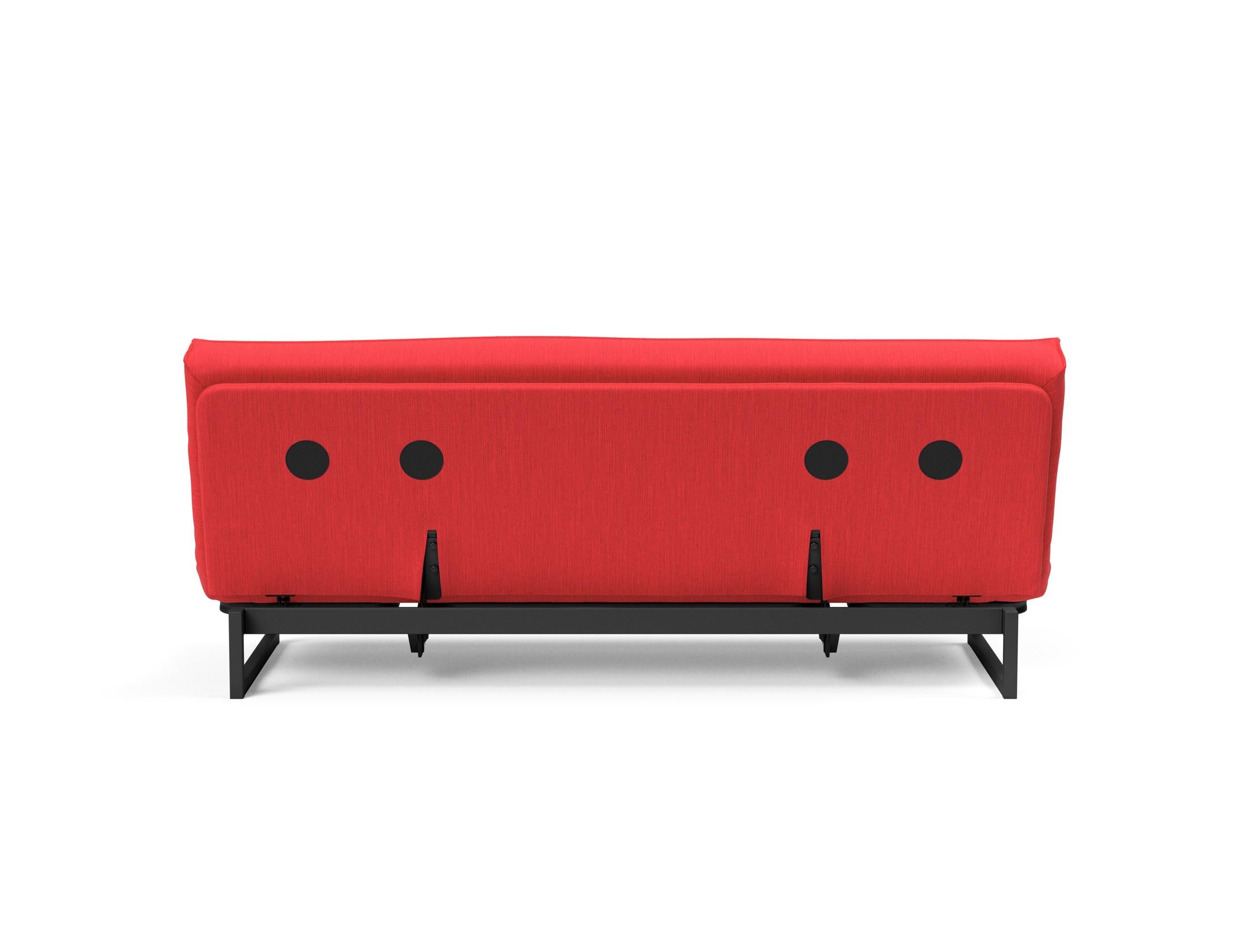 Entdecken Sie das Fraction 120 Bettsofa Sharp Plus Cover Soft Spring von Innovation Living – stilvoll, platzsparend und perfekt für Ihr Zuhause.