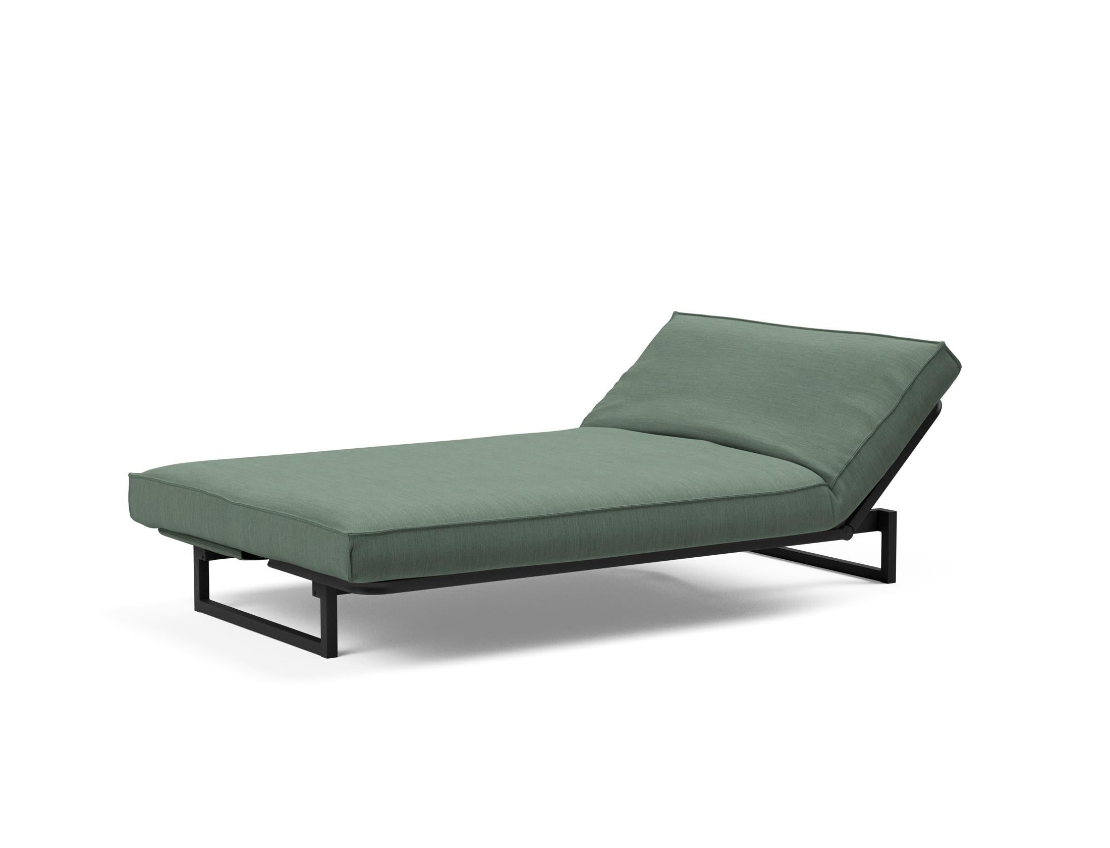 Erleben Sie das Fraction 120 Bettsofa Sharp Plus Cover Soft Spring von Innovation Living – modern, funktional und ideal für kleine Räume.