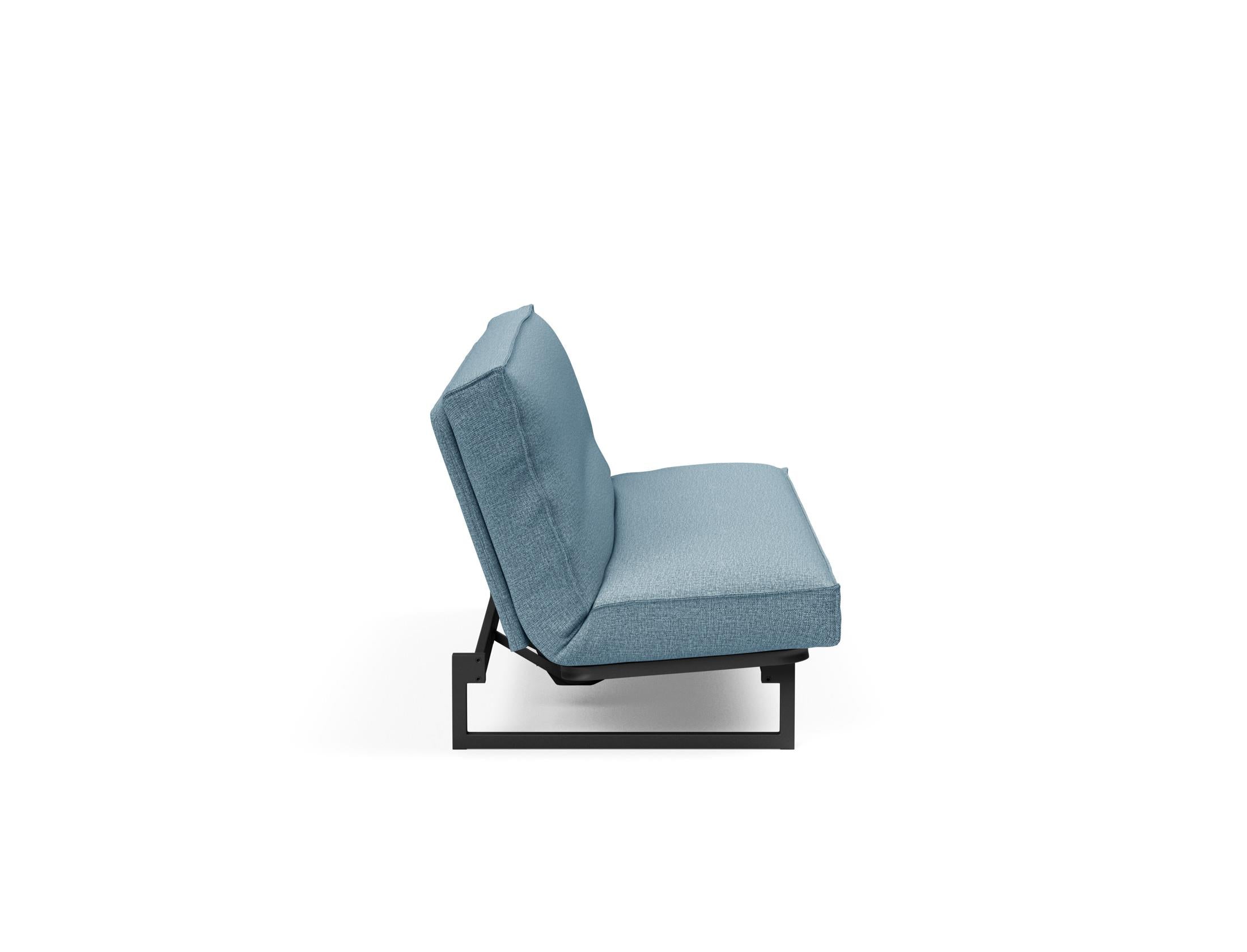 Erleben Sie das Fraction 120 Bettsofa Sharp Plus Cover Soft Spring von Innovation Living – modern, funktional und ideal für kleine Räume.