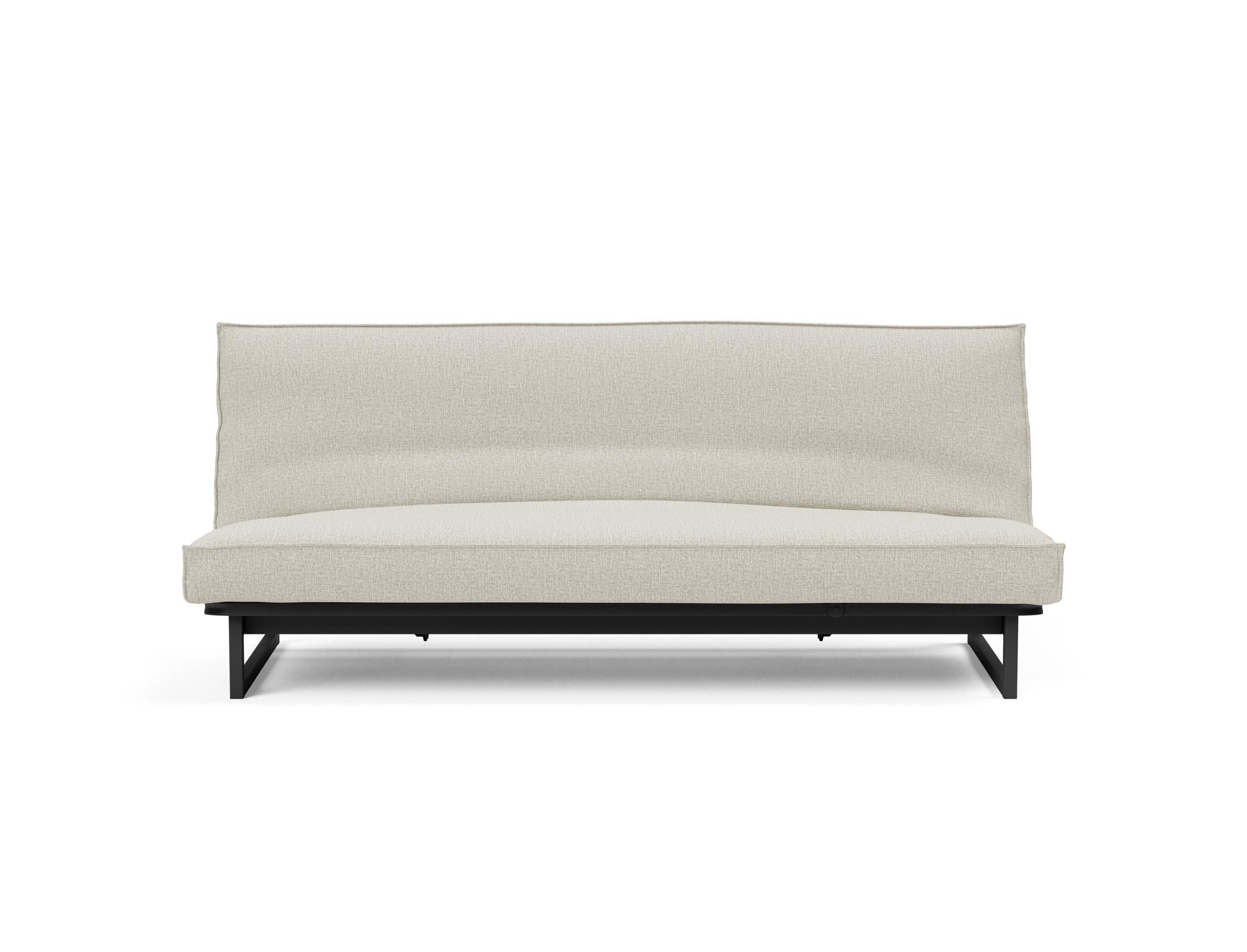 Erleben Sie das Fraction 120 Bettsofa Sharp Plus Cover Soft Spring von Innovation Living – modern, funktional und ideal für kleine Räume.