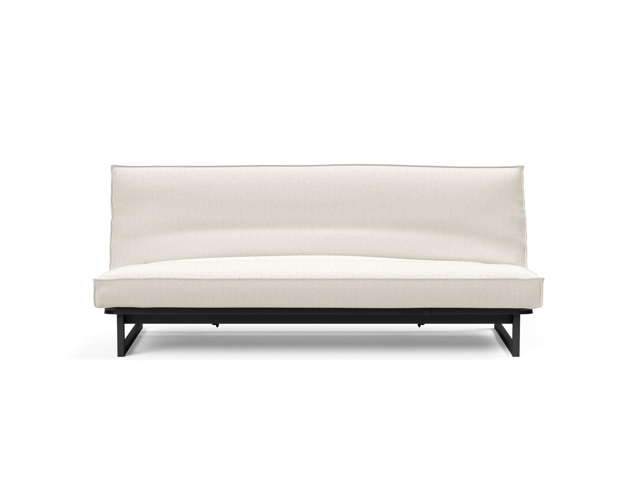 Erleben Sie das Fraction 120 Bettsofa Sharp Plus Cover Soft Spring von Innovation Living – modern, funktional und ideal für kleine Räume.