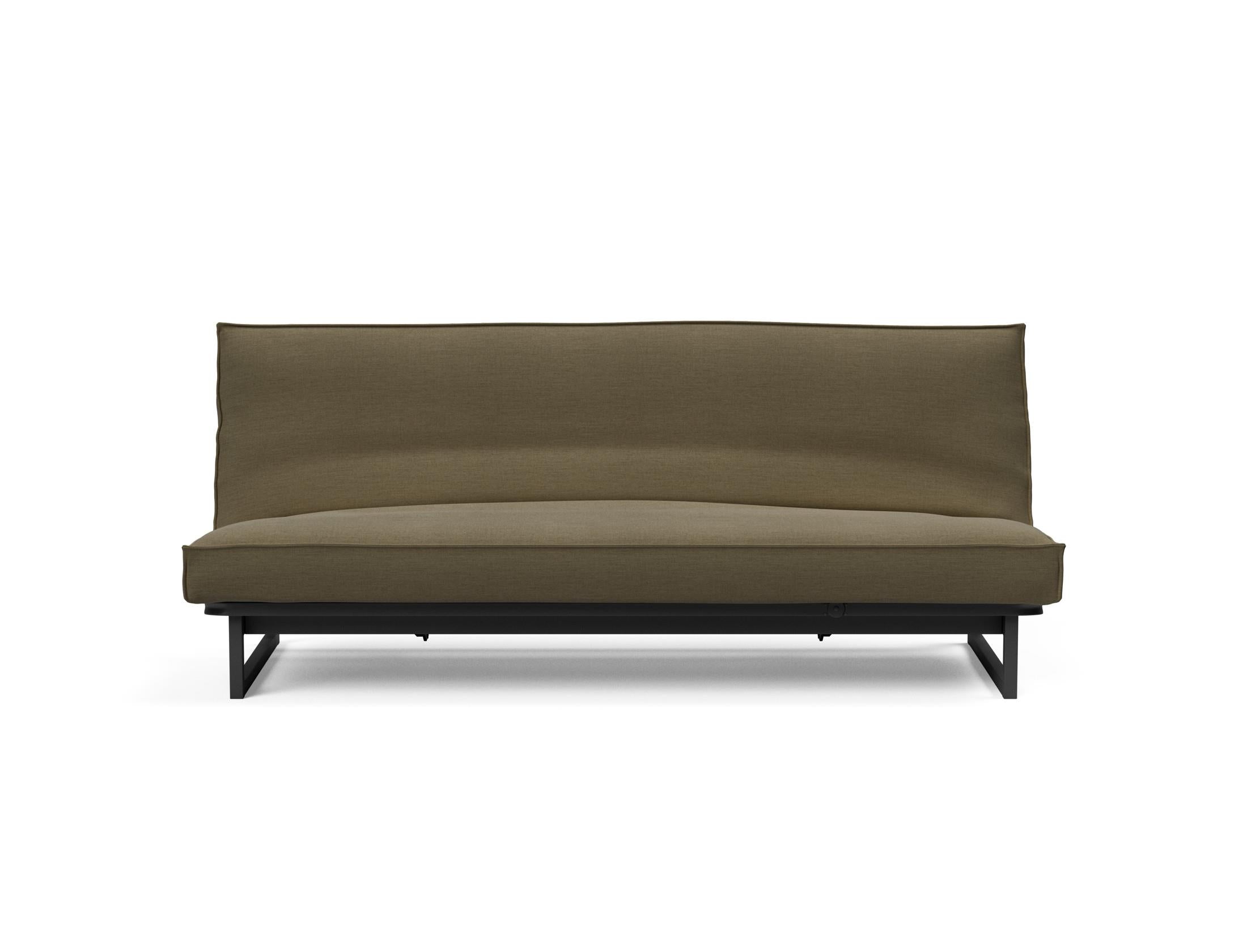 Erleben Sie das Fraction 120 Bettsofa Sharp Plus Cover Soft Spring von Innovation Living – modern, funktional und ideal für kleine Räume.