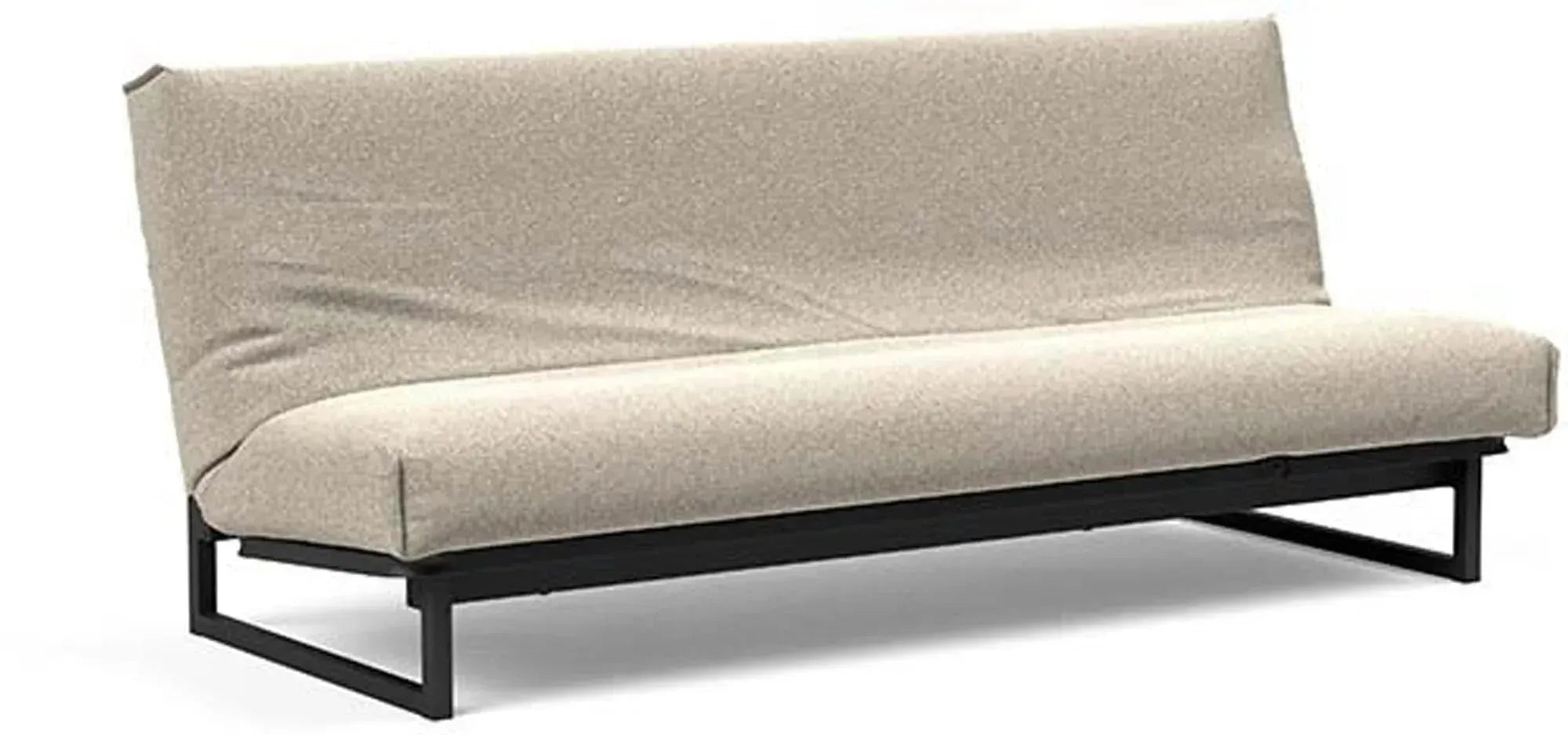 Entdecken Sie das Fraction 120 Bettsofa Nordic Cover von Innovation Living: stilvolles, funktionales Design und eine bequeme Soft Spring-Matratze für jeden Raum.
