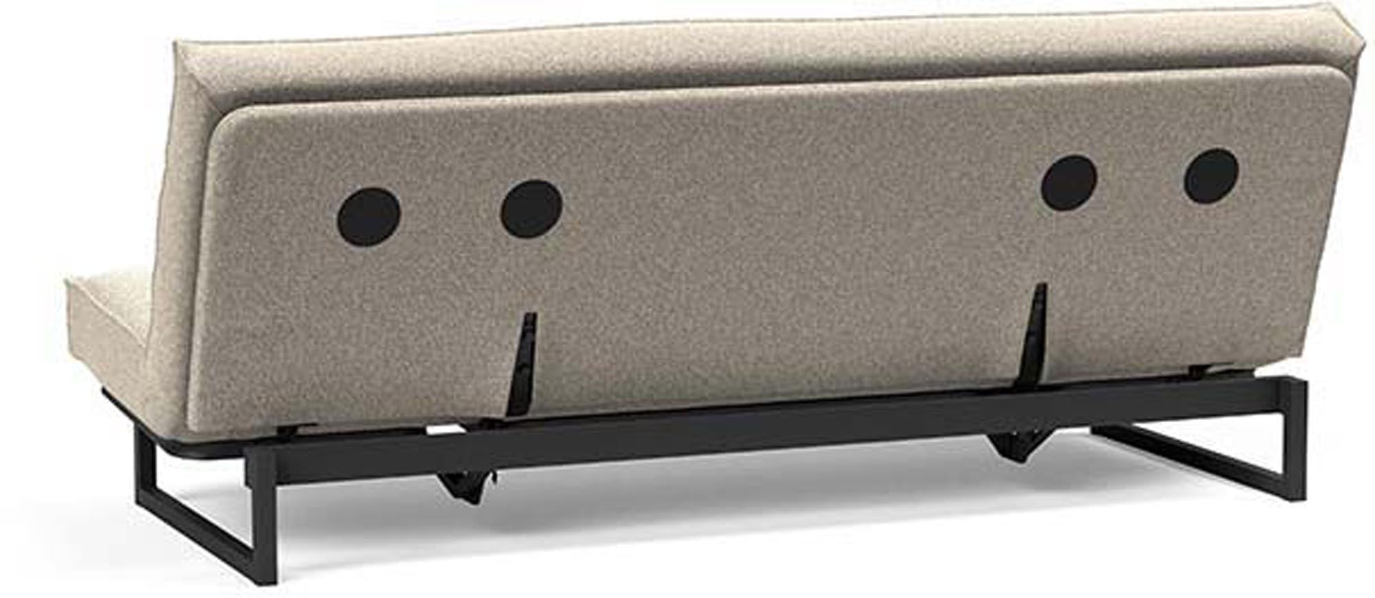 Erleben Sie das Fraction 120 Bettsofa Sharp Plus Cover von Innovation Living – eine perfekte Kombination aus modernem Stil und praktischer Vielseitigkeit.