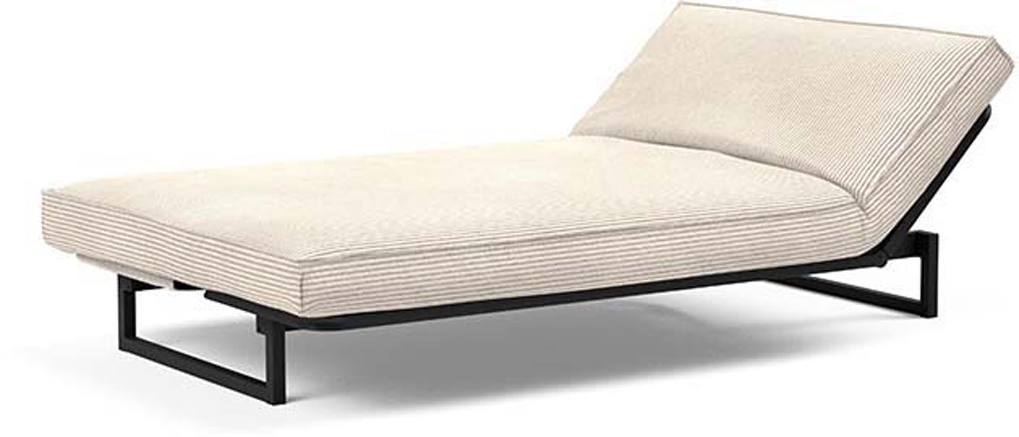 Entdecken Sie das Fraction 120 Bettsofa Sharp Plus Cover von Innovation Living – stilvolles Design trifft auf funktionale Flexibilität für jeden Raum.