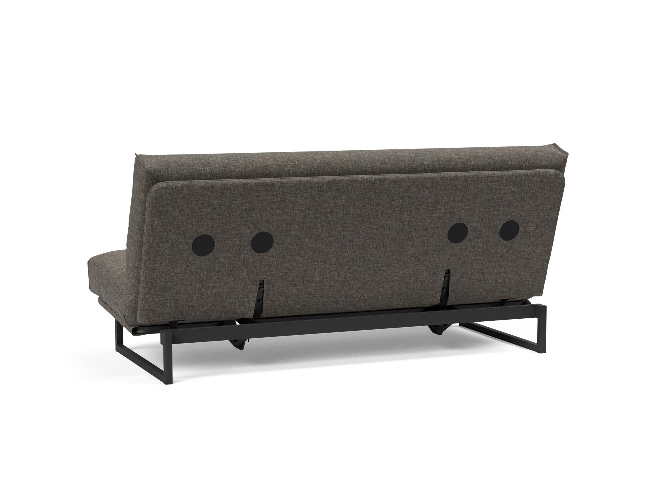 Fraction 140 Bettsofa Nordic Cover: Stilvolles Schlafsofa mit komfortabler Soft Spring Polsterung, perfekt für entspannte Abende und stilvolle Einrichtung.