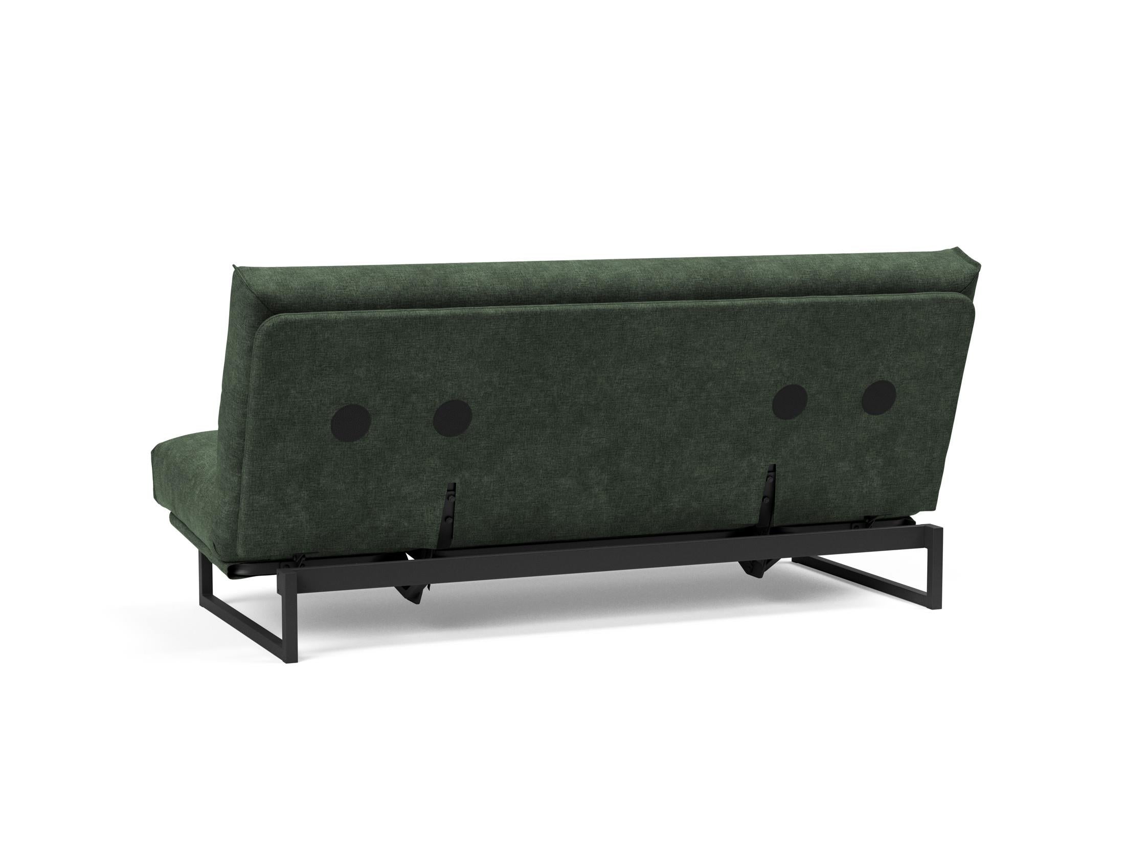 Fraction 140 Bettsofa Nordic Cover: Elegantes Schlafsofa mit komfortabler Soft Spring Federung, ideal für entspannte Nächte und modernes Wohndesign.