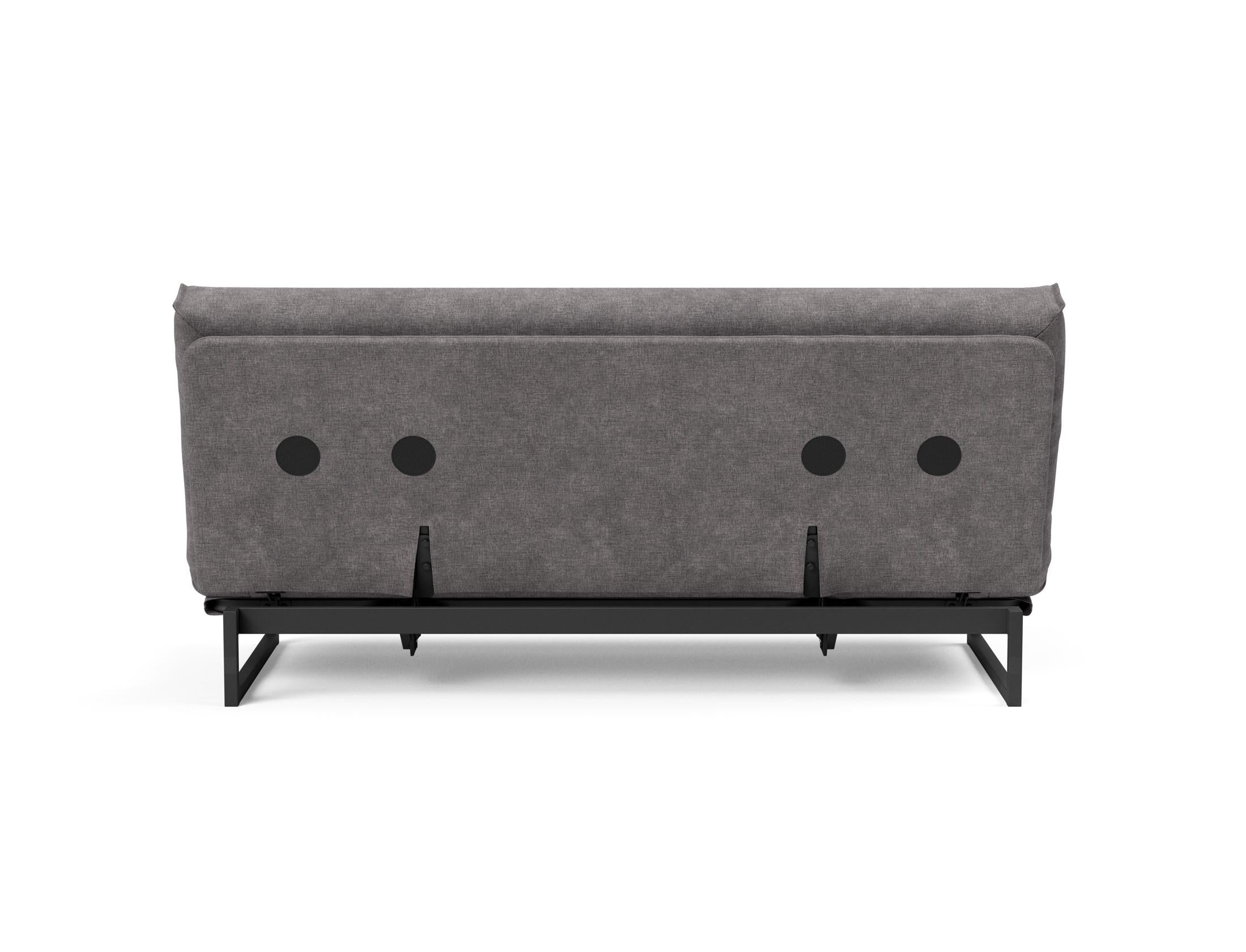 Fraction 140 Bettsofa Nordic Cover: Modernes Schlafsofa mit hochwertiger Soft Spring Federung, perfekt für gemütliche Abende und stilvolle Einrichtung.
