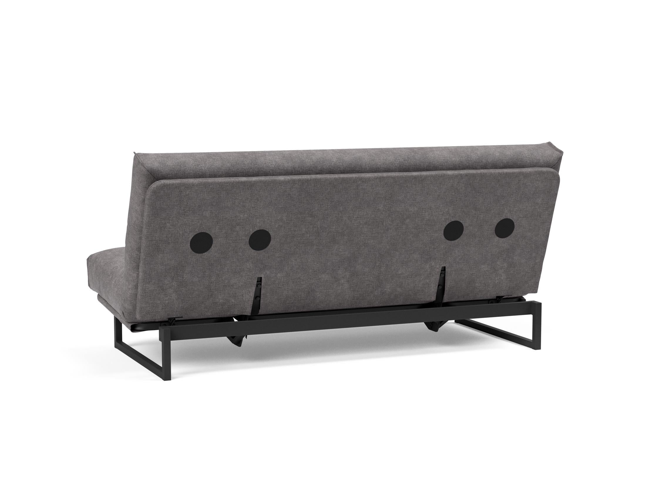 Fraction 140 Bettsofa Nordic Cover: Elegantes Schlafsofa mit komfortabler Soft Spring Federung, ideal für entspannte Nächte und modernes Wohndesign.