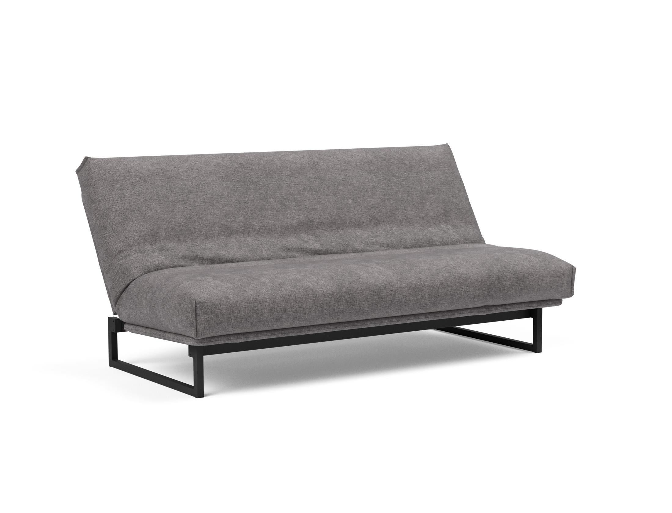 Fraction 140 Bettsofa Nordic Cover: Stilvolles Schlafsofa mit hochwertiger Soft Spring Federung, perfekt für gemütliche Nächte und modernes Interieur.