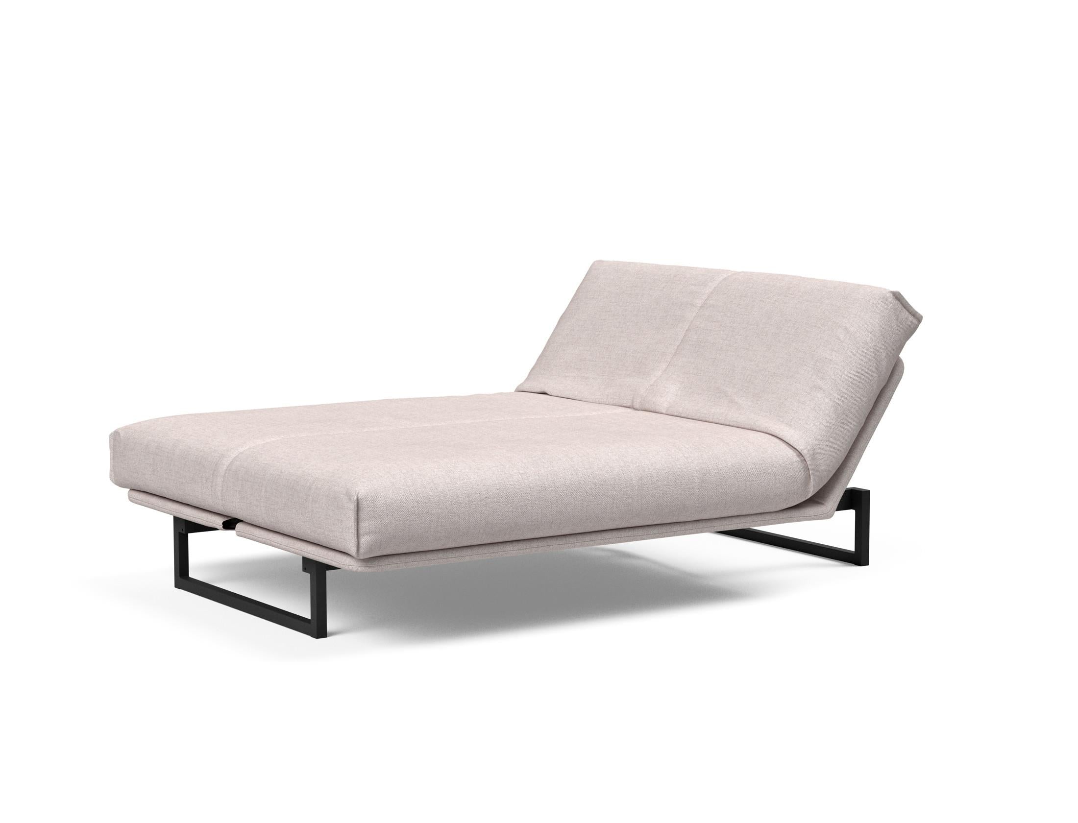 Fraction 140 Bettsofa Nordic Cover: Elegantes Schlafsofa mit komfortabler Soft Spring Federung, ideal für stilvolle Wohnräume und entspannte Nächte.