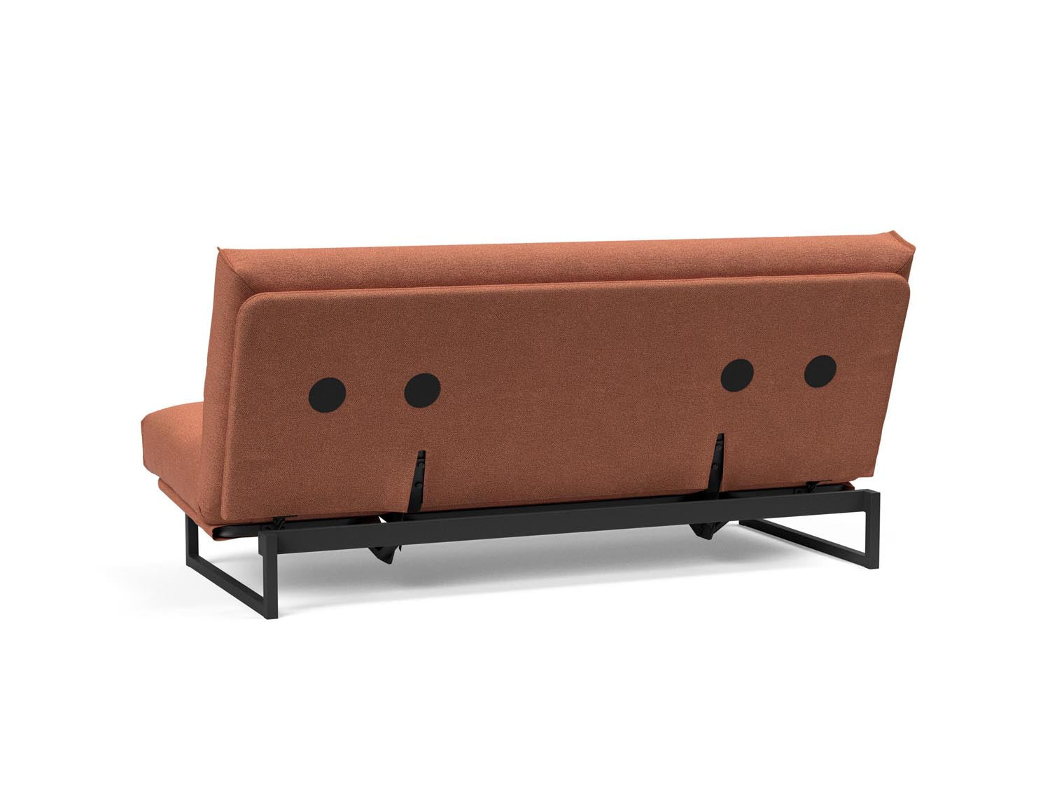 Fraction 140 Bettsofa Nordic Cover: Elegantes Schlafsofa mit komfortabler Soft Spring Federung, ideal für entspannte Nächte und modernes Wohndesign.