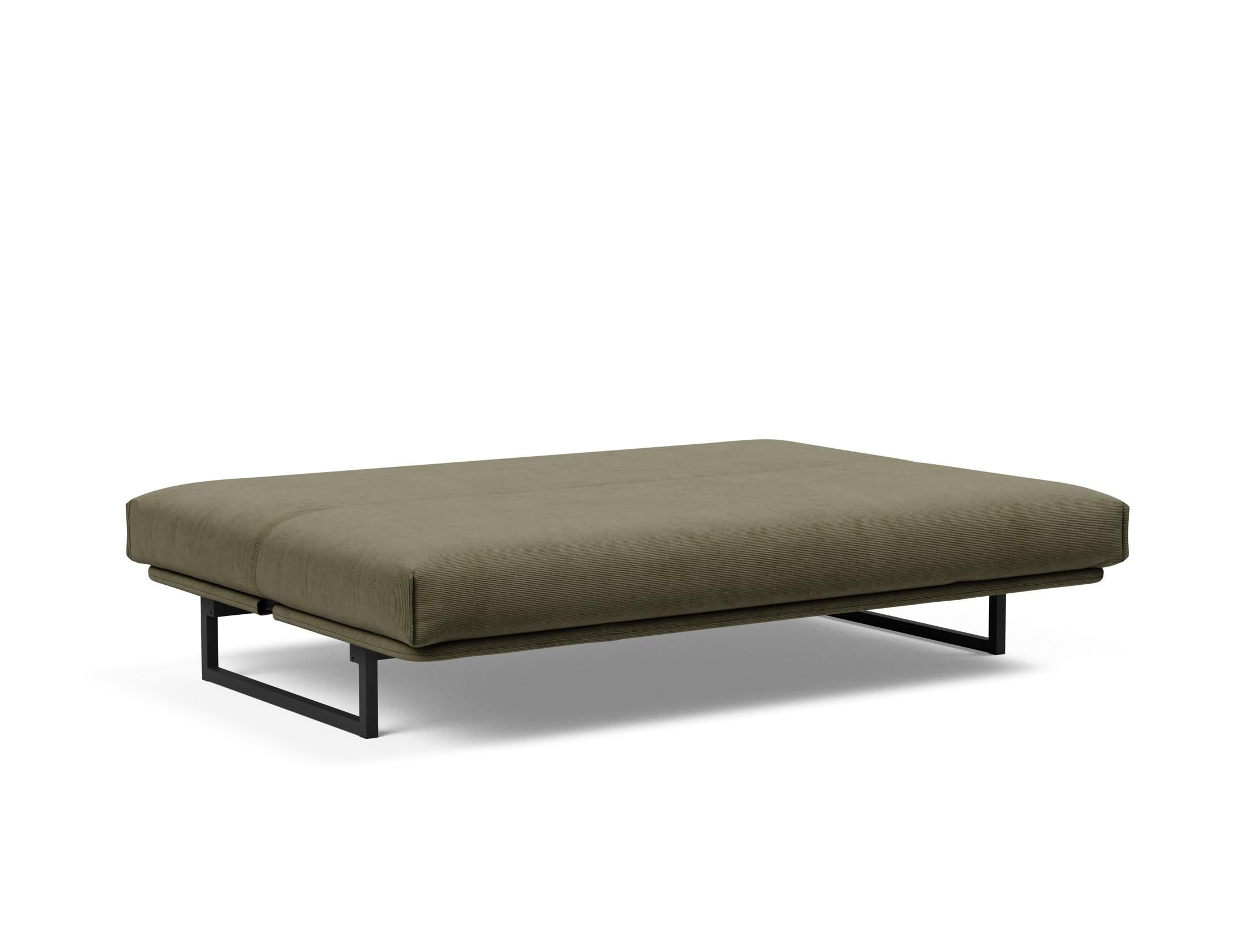 Fraction 140 Bettsofa Nordic Cover: Modernes Schlafsofa mit hochwertiger Soft Spring Federung, perfekt für gemütliche Abende und stilvolle Einrichtung.