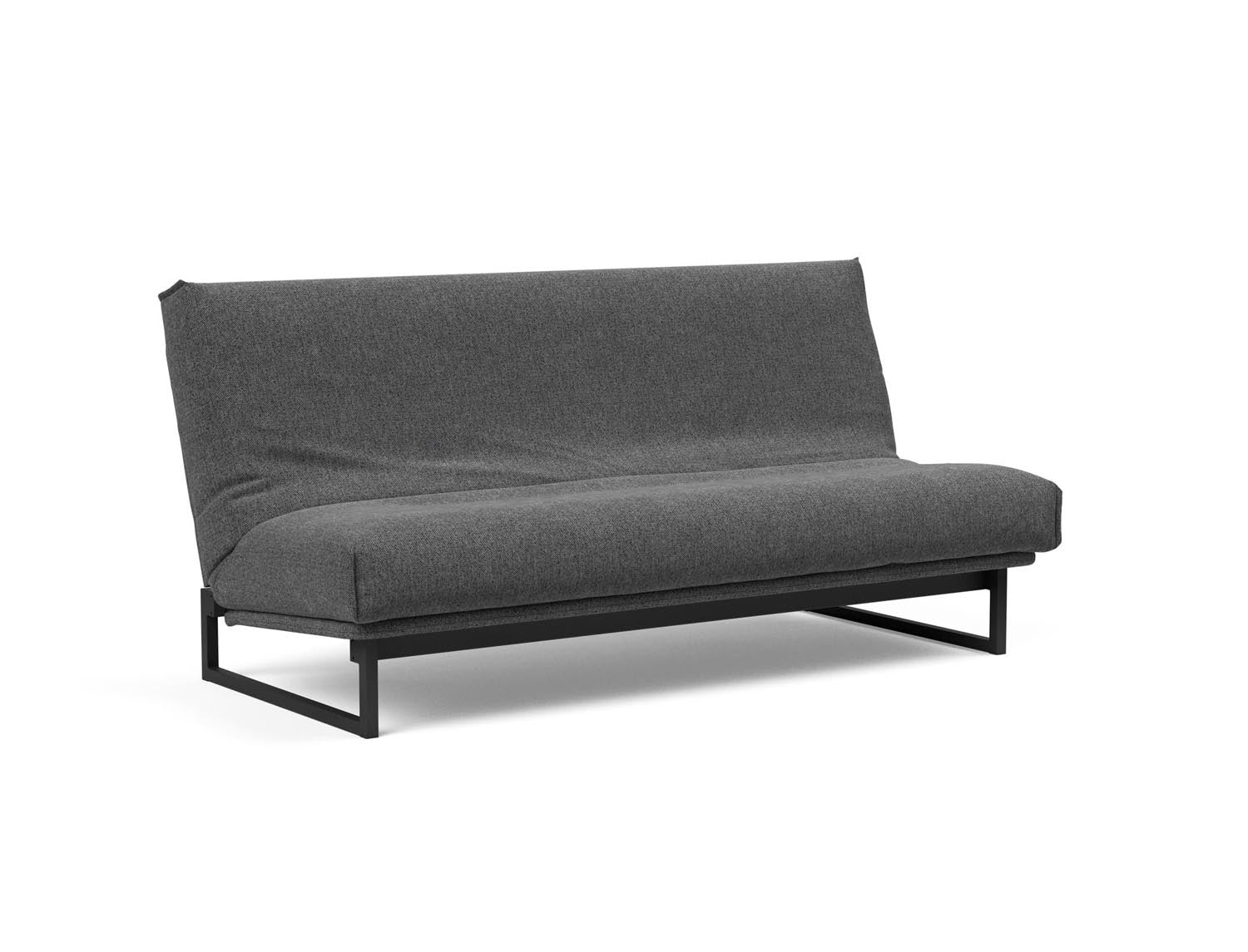 Fraction 140 Bettsofa Nordic Cover: Stilvolles Schlafsofa mit hochwertiger Soft Spring Federung, perfekt für gemütliche Nächte und modernes Interieur.