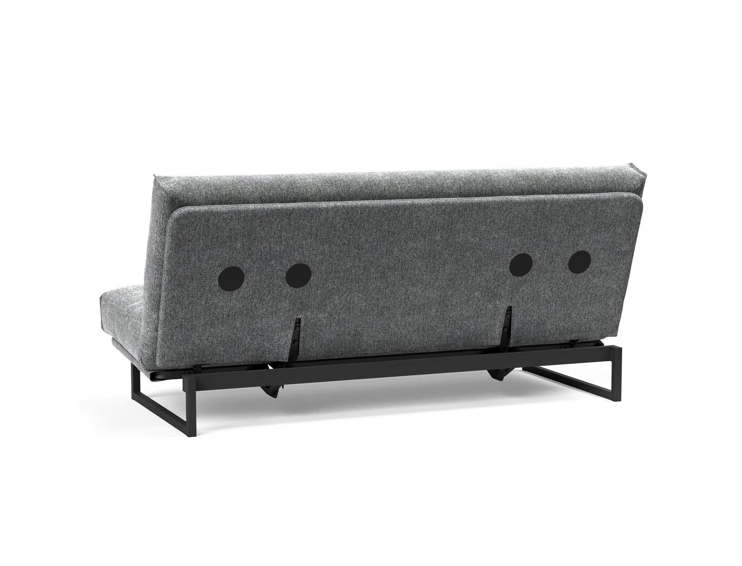 Fraction 140 Bettsofa Nordic Cover: Modernes Schlafsofa mit hochwertiger Soft Spring Federung, perfekt für gemütliche Abende und stilvolle Einrichtung.