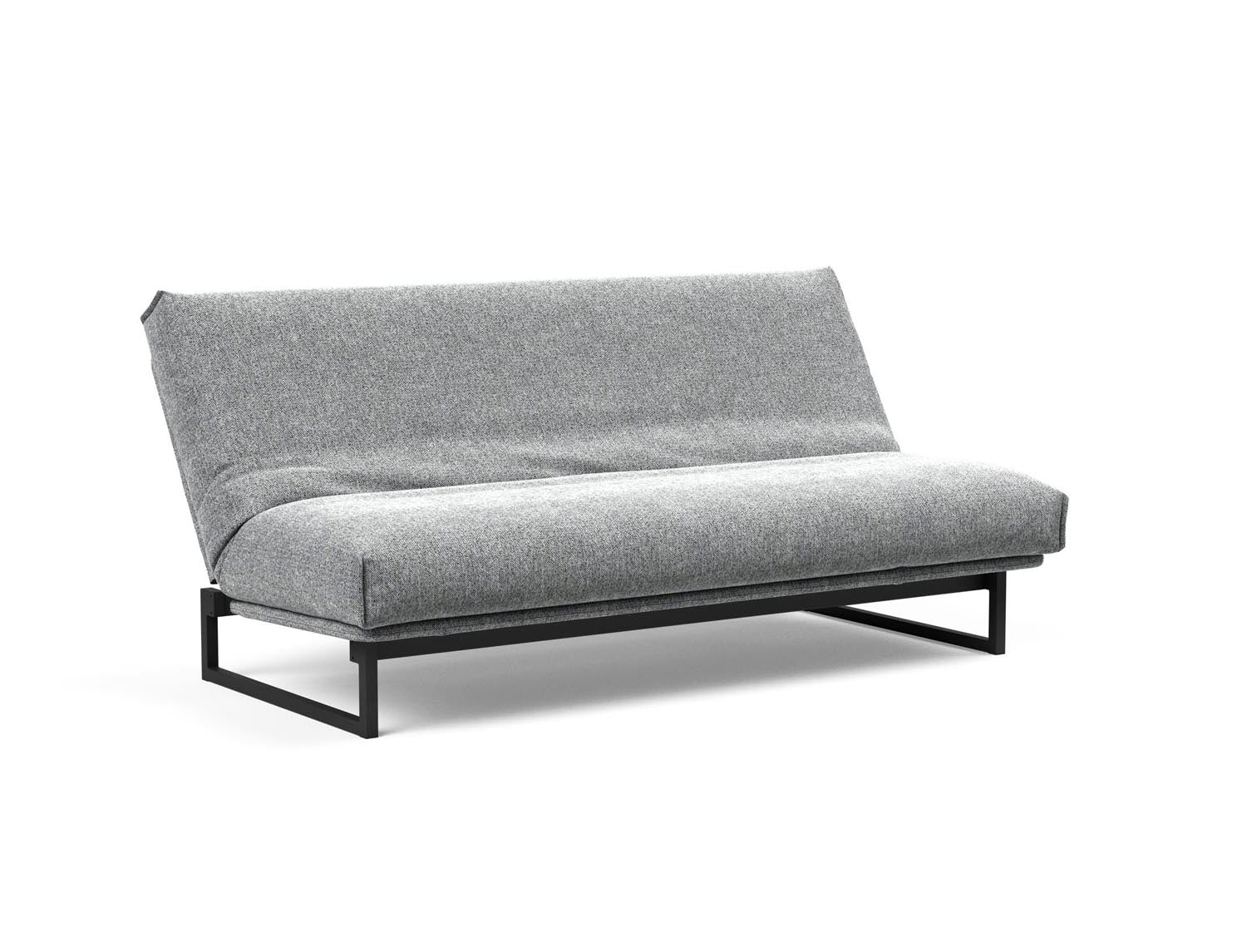 Fraction 140 Bettsofa Nordic Cover: Elegantes Schlafsofa mit komfortabler Soft Spring Federung, ideal für entspannte Nächte und modernes Wohndesign.