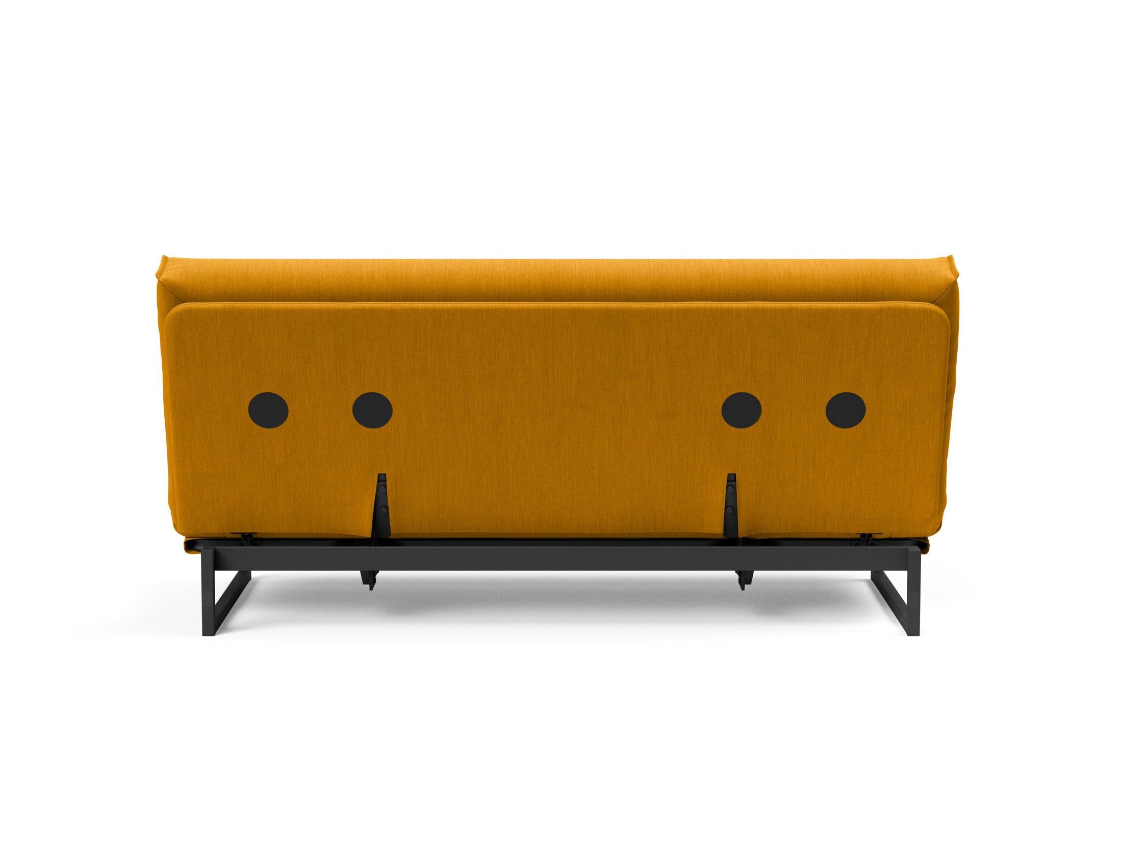 Fraction 140 Bettsofa Nordic Cover: Elegantes Schlafsofa mit Soft Spring Komfort, ideal für moderne Wohnräume und entspannte Nächte.