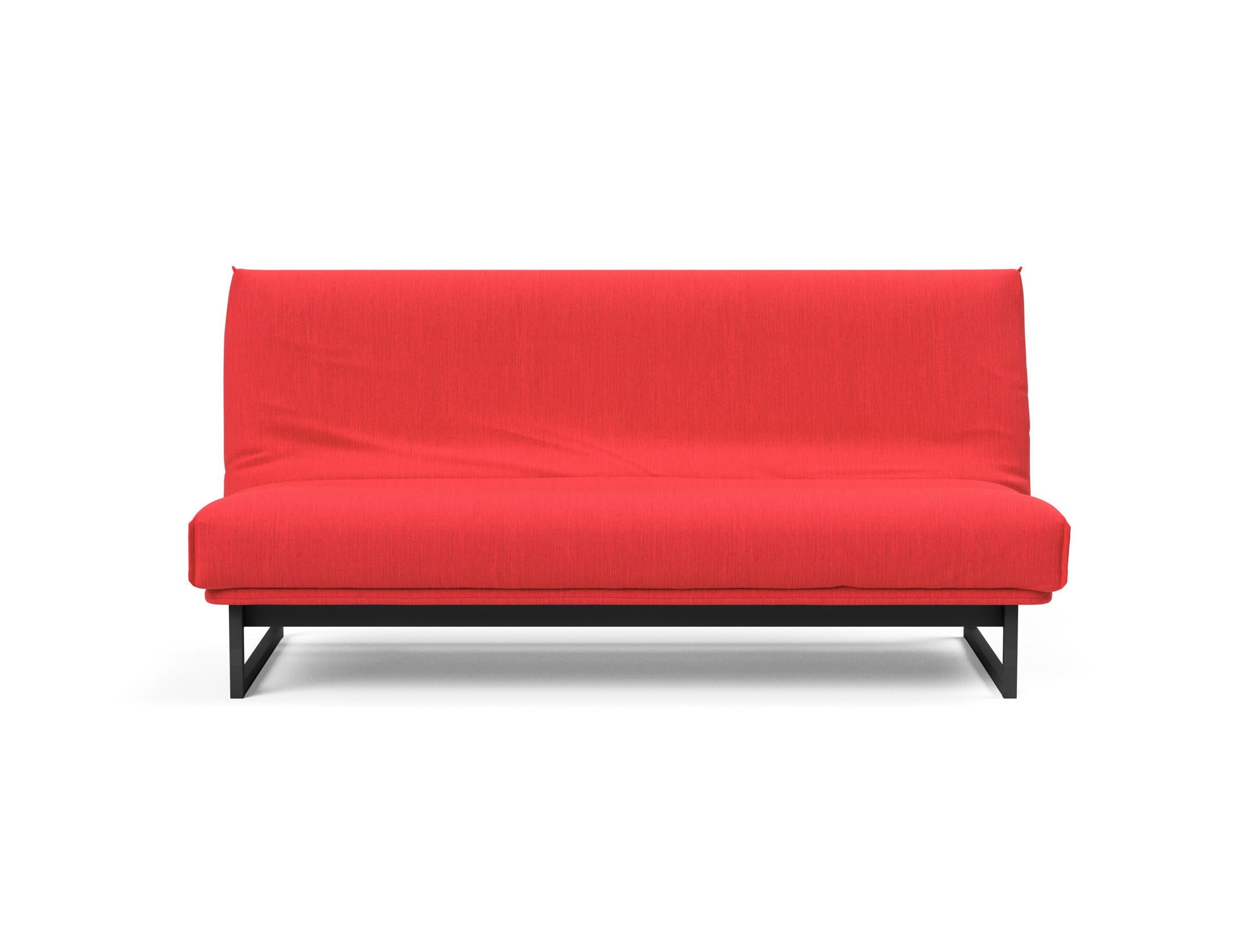 Fraction 140 Bettsofa Nordic Cover: Elegantes Schlafsofa mit komfortabler Soft Spring Federung, ideal für stilvolle Wohnräume und entspannte Nächte.