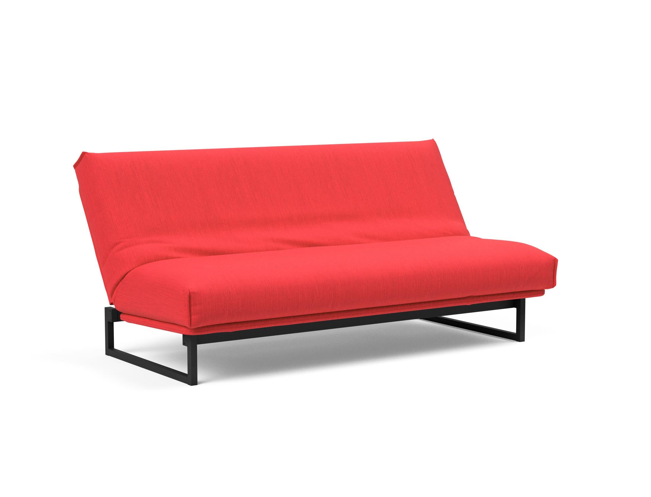 Fraction 140 Bettsofa Nordic Cover: Modernes Schlafsofa mit hochwertiger Soft Spring Federung, perfekt für gemütliche Abende und stilvolle Einrichtung.