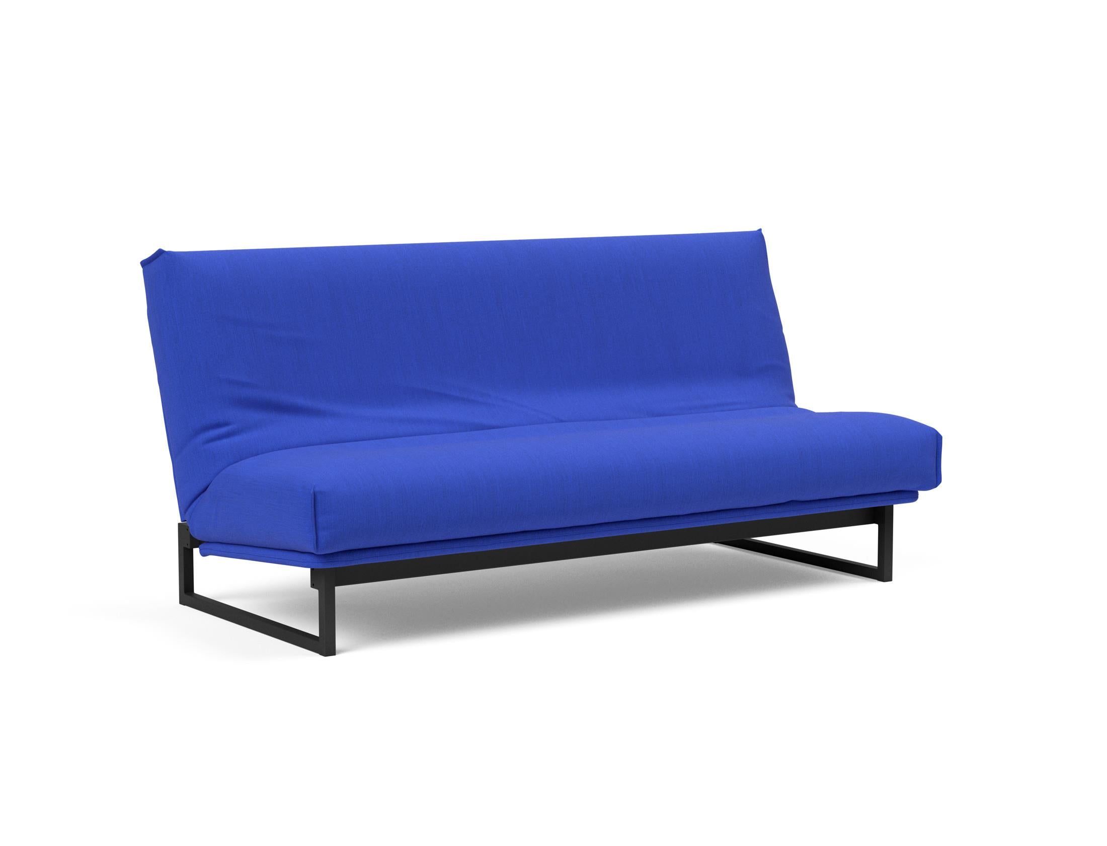 Fraction 140 Bettsofa Nordic Cover: Modernes Schlafsofa mit hochwertiger Soft Spring Federung, perfekt für gemütliche Abende und stilvolle Einrichtung.