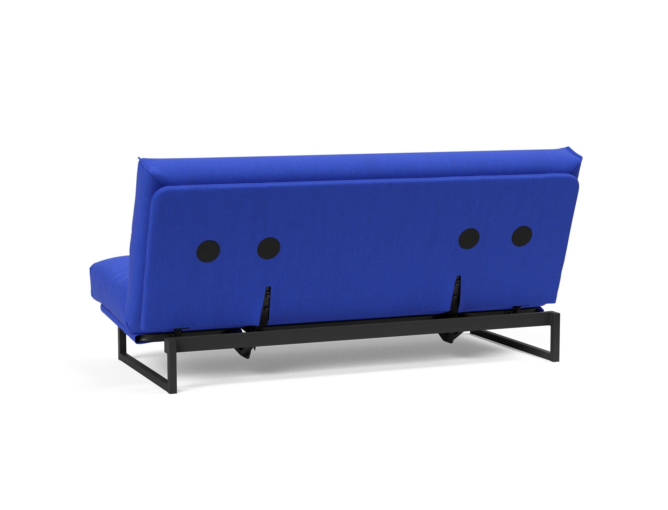 Fraction 140 Bettsofa Nordic Cover: Elegantes Schlafsofa mit komfortabler Soft Spring Federung, ideal für stilvolle Wohnräume und entspannte Nächte.
