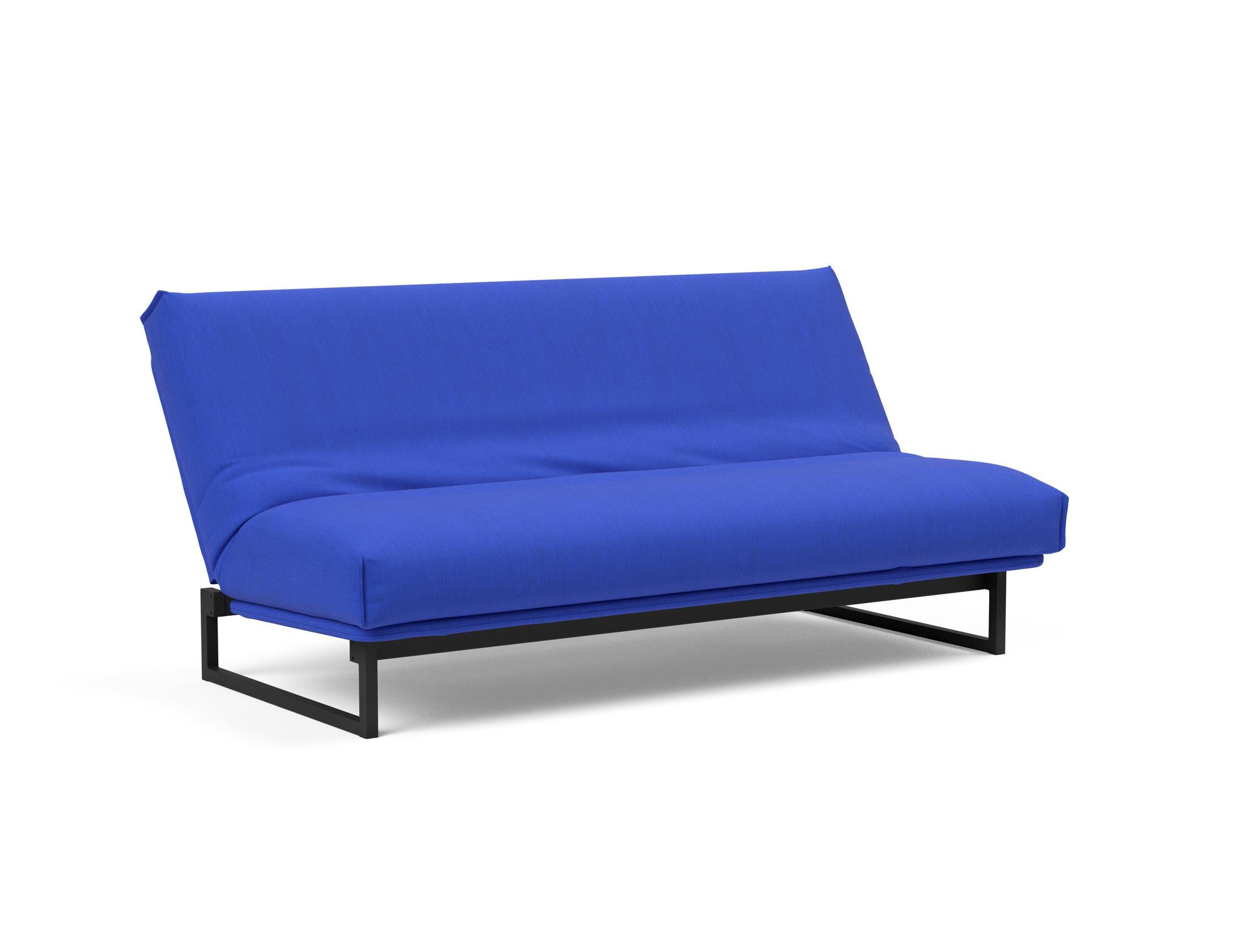 Fraction 140 Bettsofa Nordic Cover: Modernes Schlafsofa mit hochwertiger Soft Spring Federung, perfekt für gemütliche Abende und stilvolle Einrichtung.