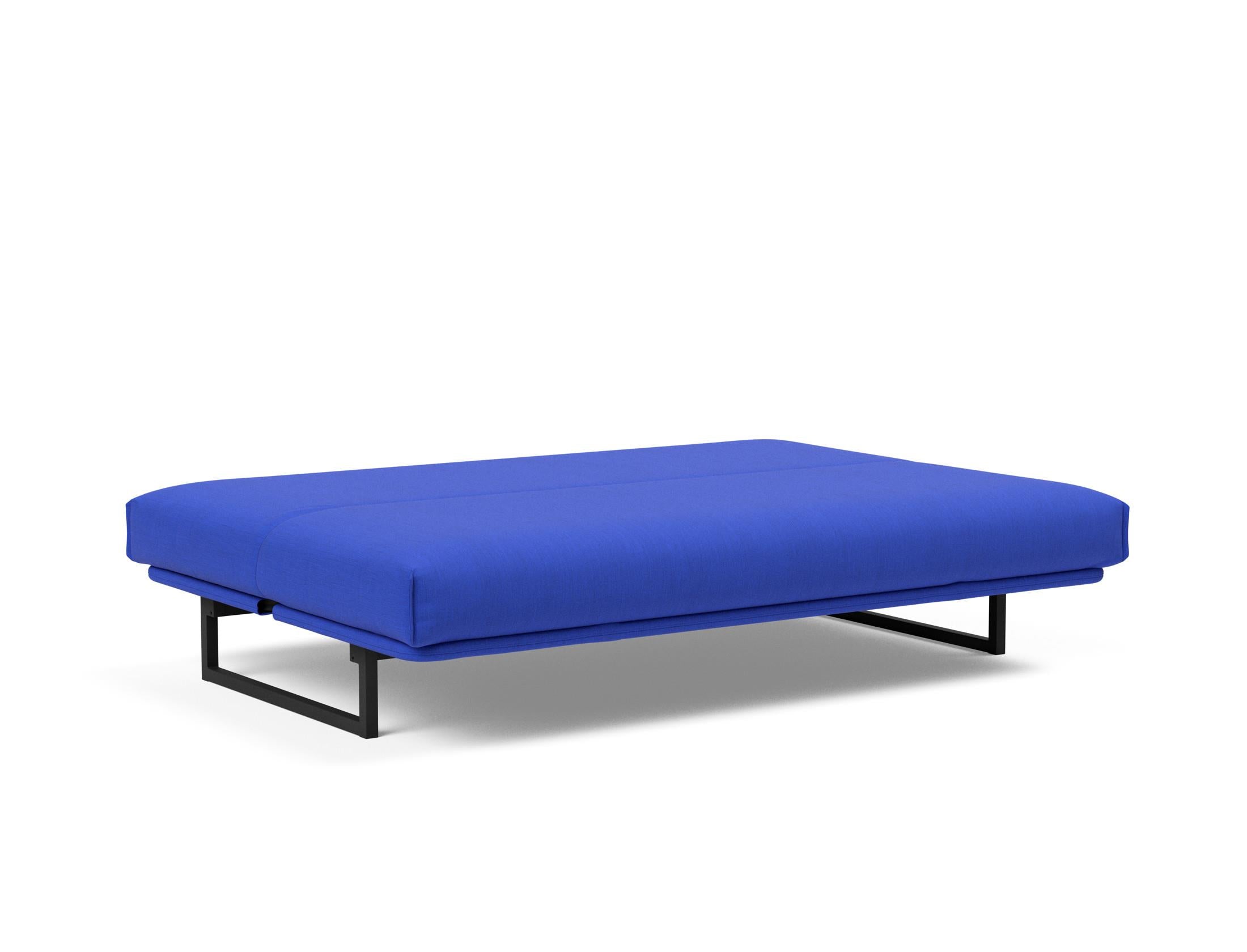 Fraction 140 Bettsofa Nordic Cover: Stilvolles Schlafsofa mit hochwertiger Soft Spring Federung, perfekt für gemütliche Nächte und modernes Interieur.