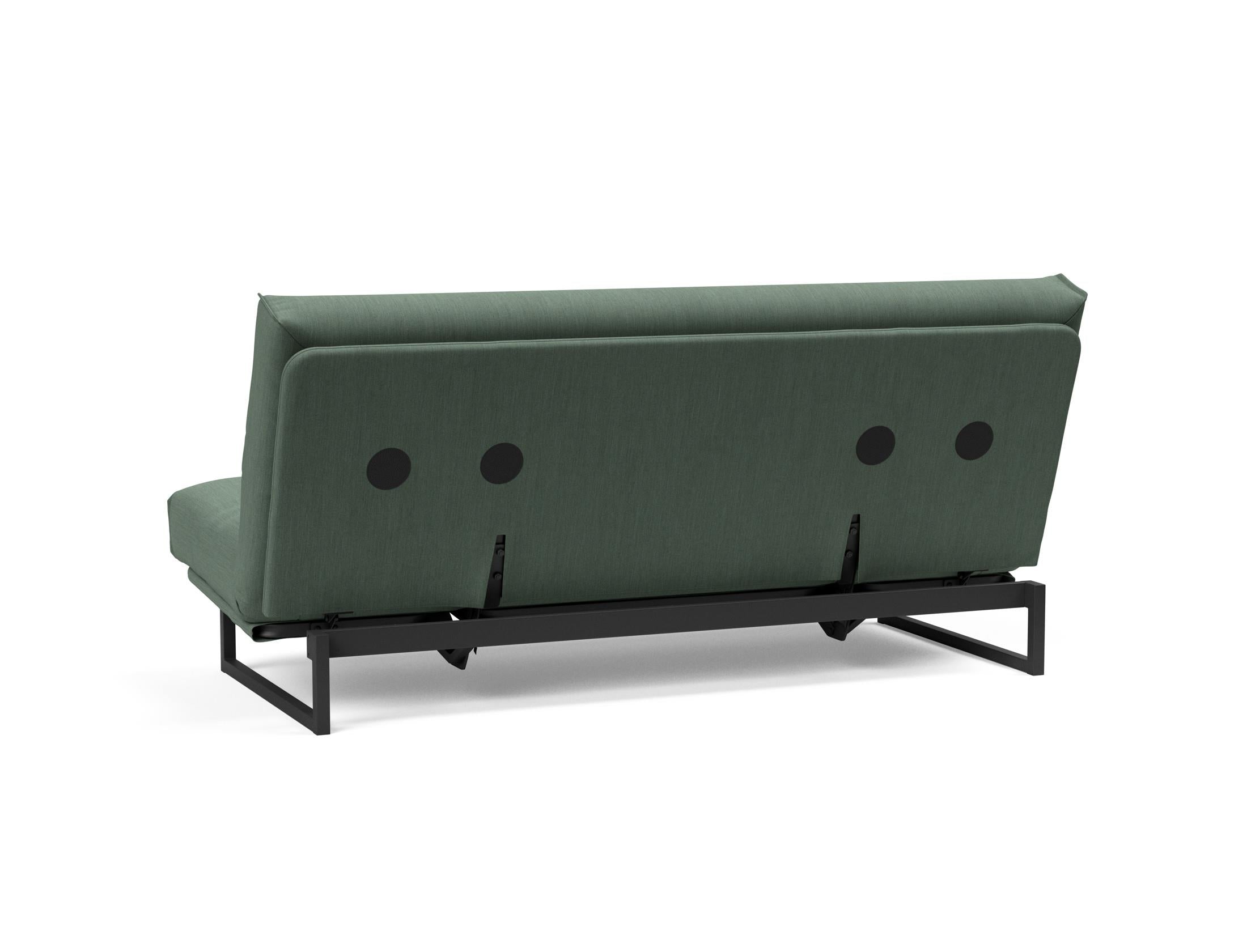 Fraction 140 Bettsofa Nordic Cover: Elegantes Schlafsofa mit komfortabler Soft Spring Federung, ideal für stilvolle Wohnräume und entspannte Nächte.