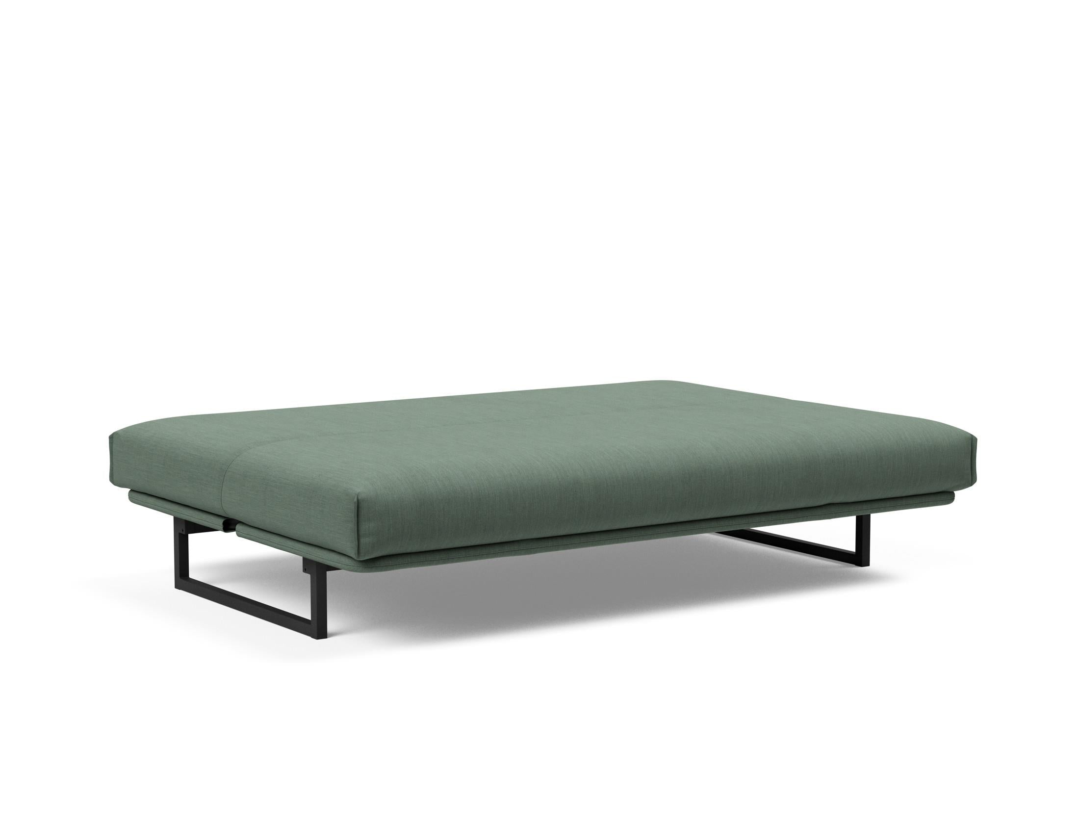 Fraction 140 Bettsofa Nordic Cover: Stilvolles Schlafsofa mit hochwertiger Soft Spring Federung, perfekt für gemütliche Nächte und modernes Interieur.