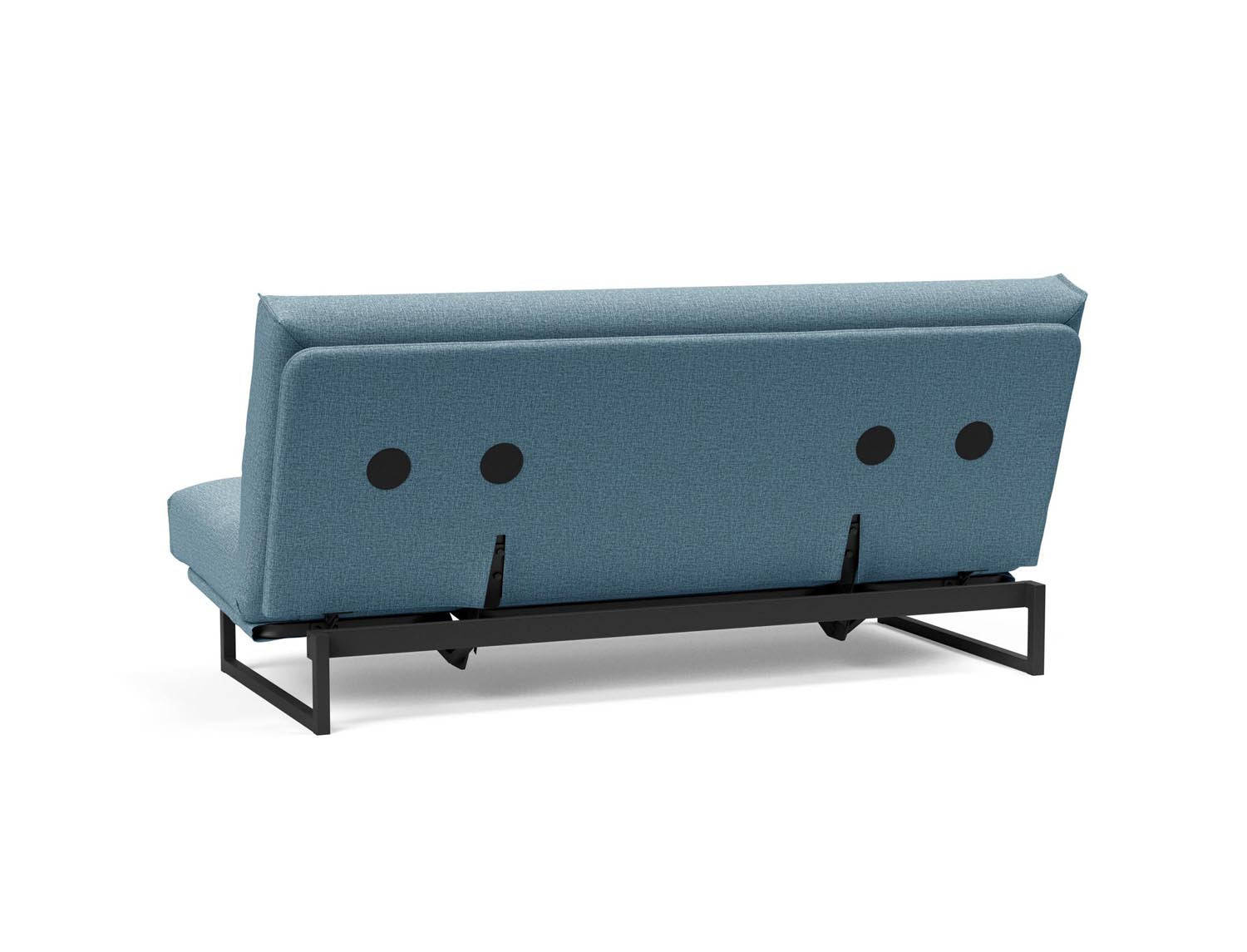 Fraction 140 Bettsofa Nordic Cover: Elegantes Schlafsofa mit komfortabler Soft Spring Federung, ideal für stilvolle Wohnräume und entspannte Nächte.