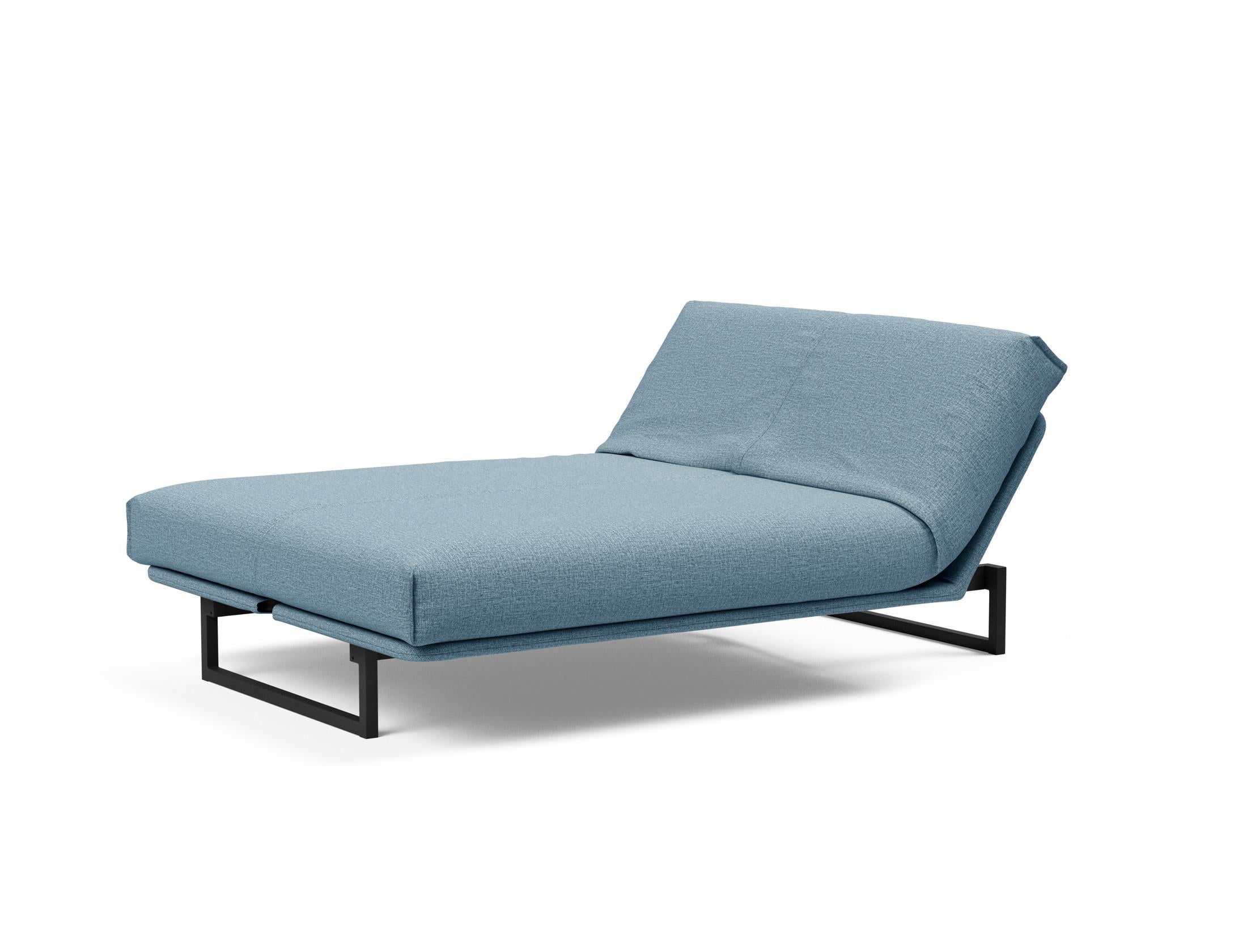 Fraction 140 Bettsofa Nordic Cover: Elegantes Schlafsofa mit komfortabler Soft Spring Federung, ideal für entspannte Nächte und modernes Wohndesign.
