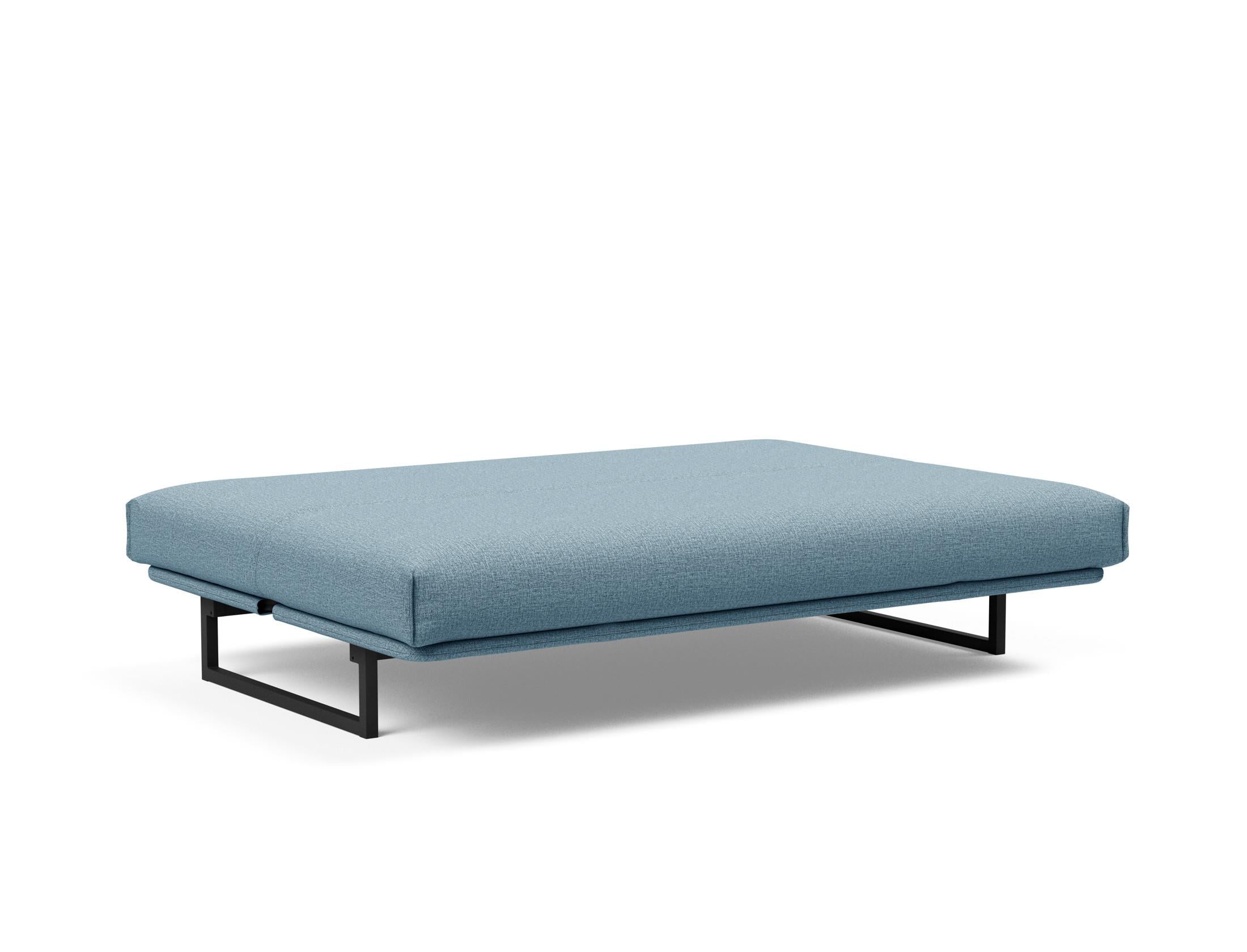Fraction 140 Bettsofa Nordic Cover: Stilvolles Schlafsofa mit hochwertiger Soft Spring Federung, perfekt für gemütliche Nächte und modernes Interieur.