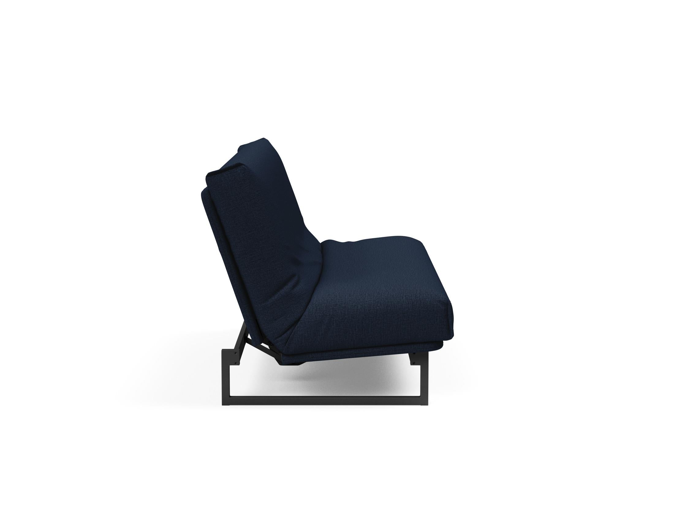 Fraction 140 Bettsofa Nordic Cover: Elegantes Schlafsofa mit komfortabler Soft Spring Federung, ideal für entspannte Nächte und modernes Wohndesign.