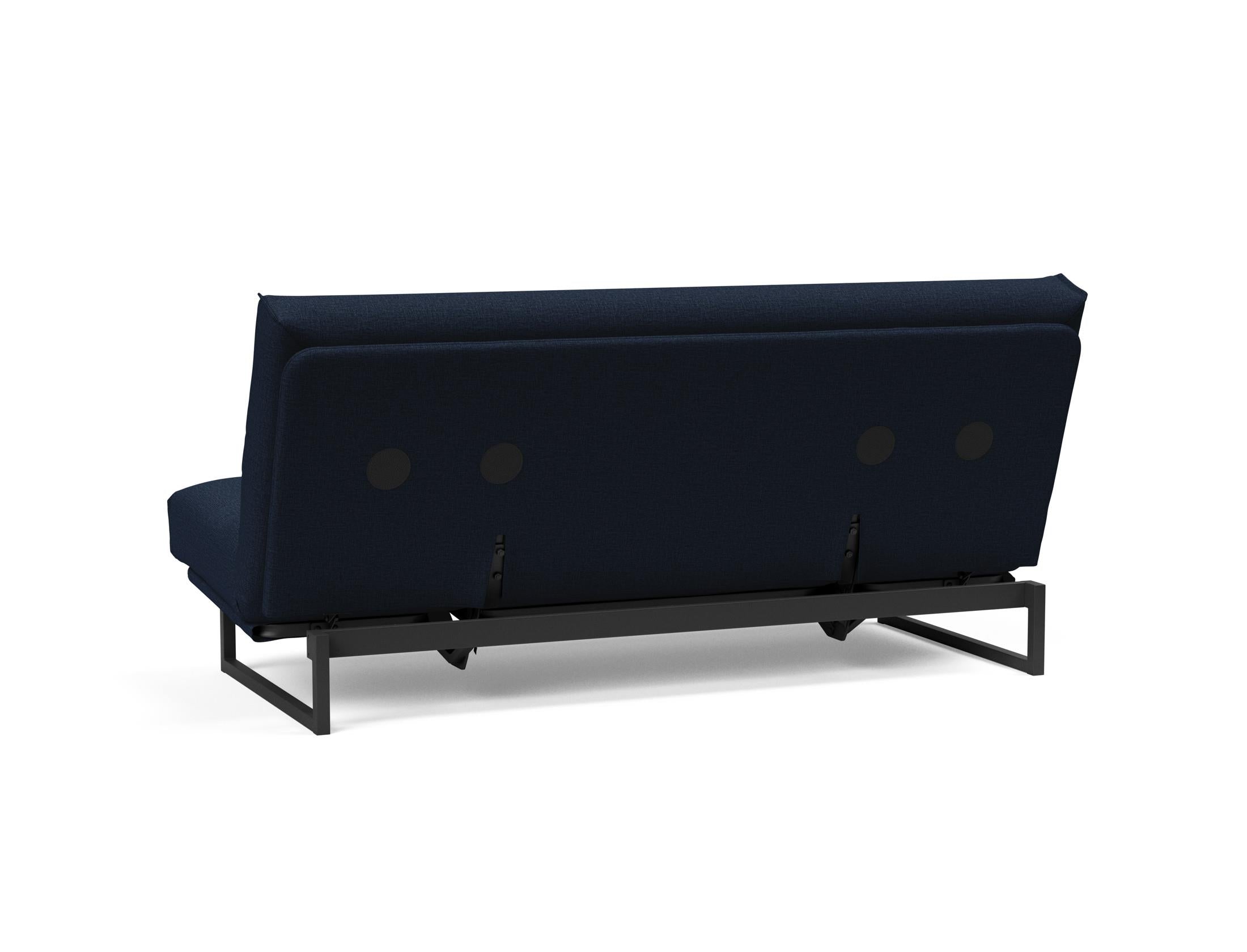 Fraction 140 Bettsofa Nordic Cover: Elegantes Schlafsofa mit komfortabler Soft Spring Federung, ideal für stilvolle Wohnräume und entspannte Nächte.