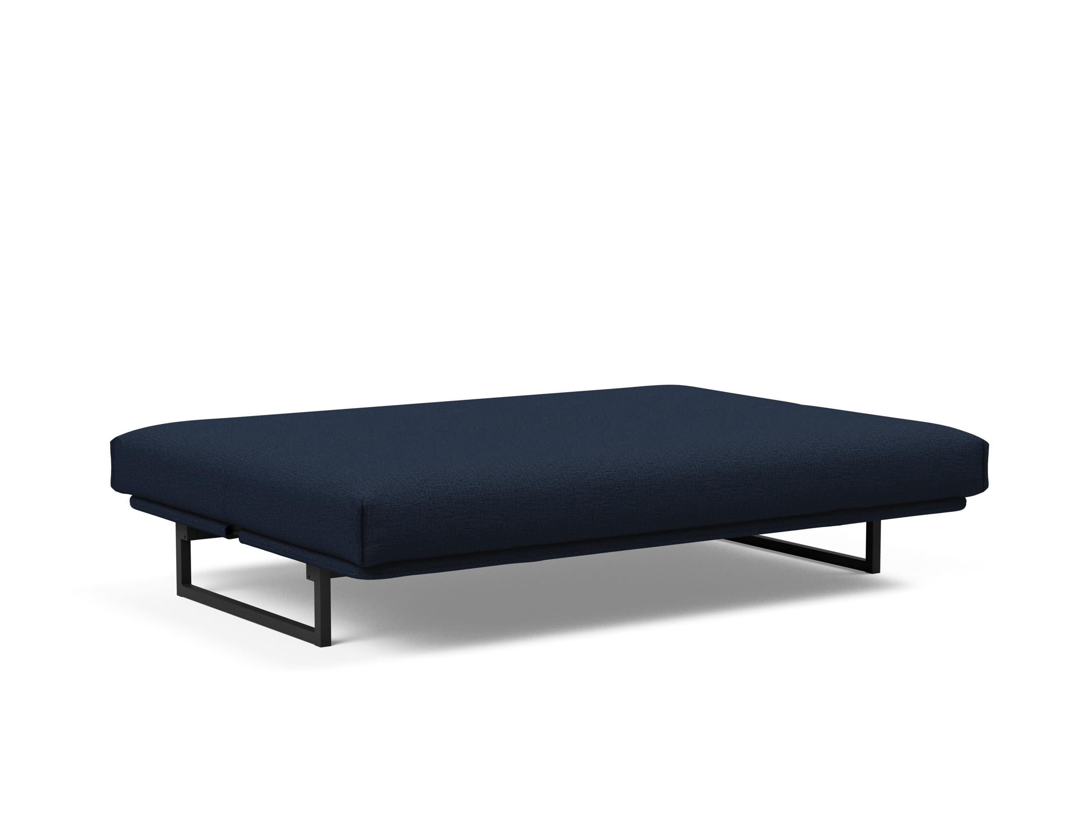 Fraction 140 Bettsofa Nordic Cover: Stilvolles Schlafsofa mit hochwertiger Soft Spring Federung, perfekt für gemütliche Nächte und modernes Interieur.