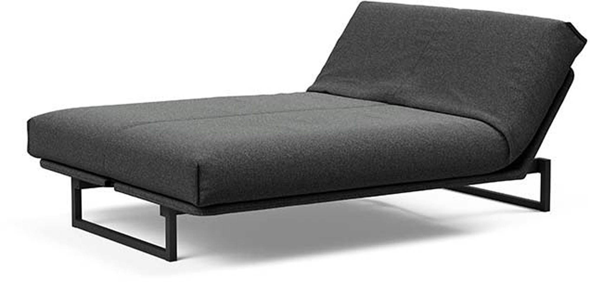 Entdecken Sie das Fraction 140 Bettsofa mit Nordic Cover von Innovation Living: stilvolles Design, komfortable Soft Spring-Matratze, ideal für kompakte Wohnräume.