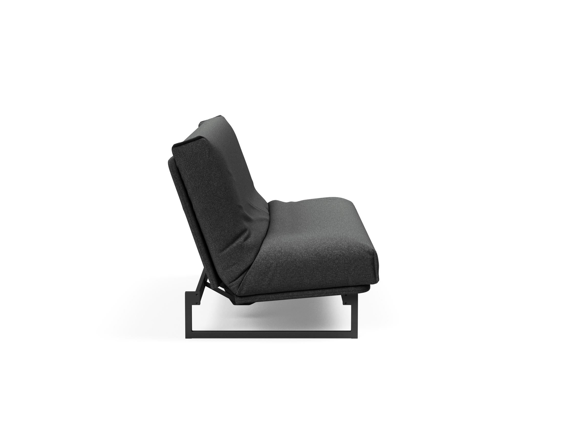 Fraction 140 Bettsofa Nordic Cover: Elegantes Schlafsofa mit komfortabler Soft Spring Federung, ideal für entspannte Nächte und modernes Wohndesign.