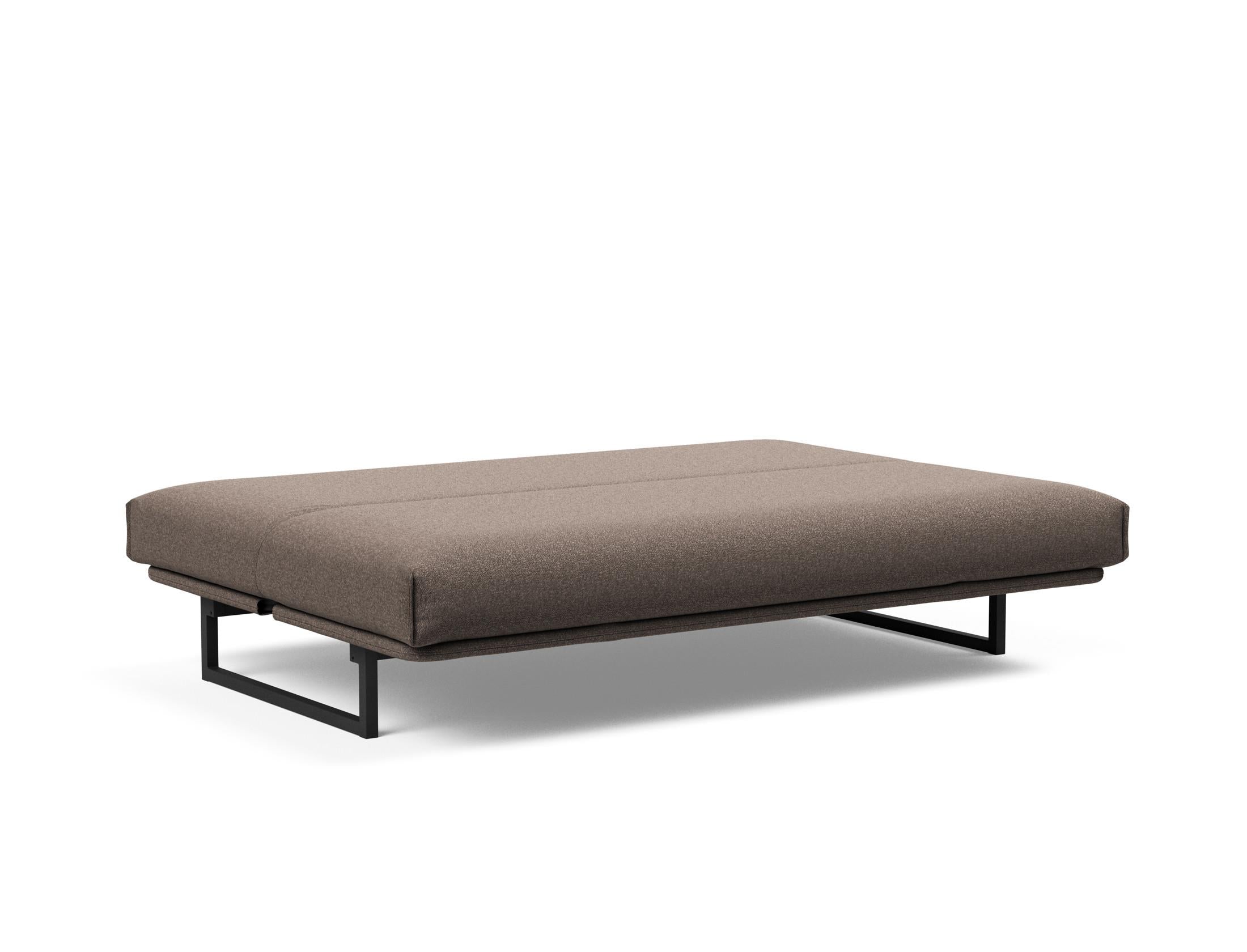 Fraction 140 Bettsofa Nordic Cover: Elegantes Schlafsofa mit komfortabler Soft Spring Federung, ideal für entspannte Nächte und modernes Wohndesign.