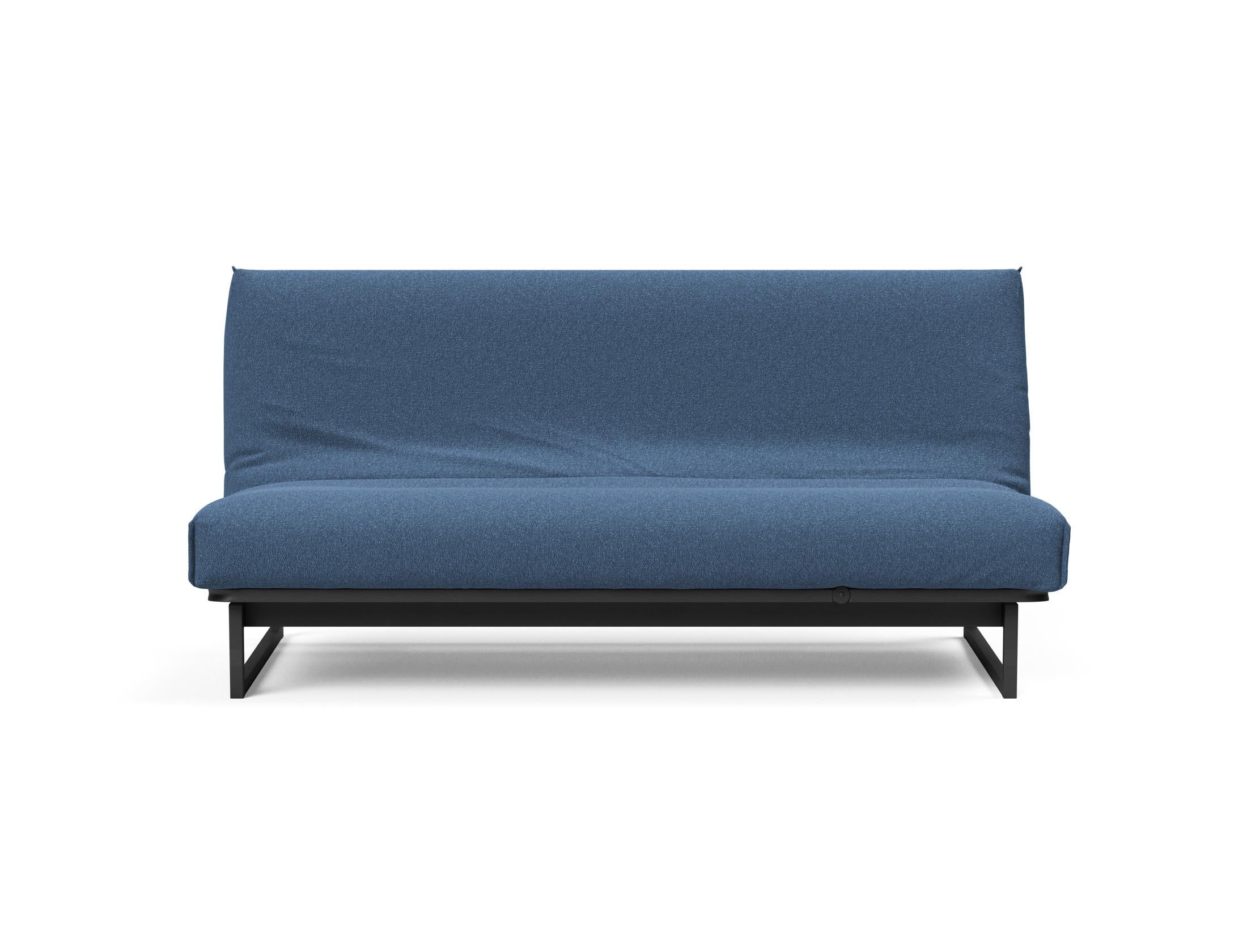 Fraction 140 Bettsofa Nordic Cover: Stilvolles Schlafsofa mit hochwertiger Soft Spring Federung, perfekt für gemütliche Nächte und modernes Interieur.