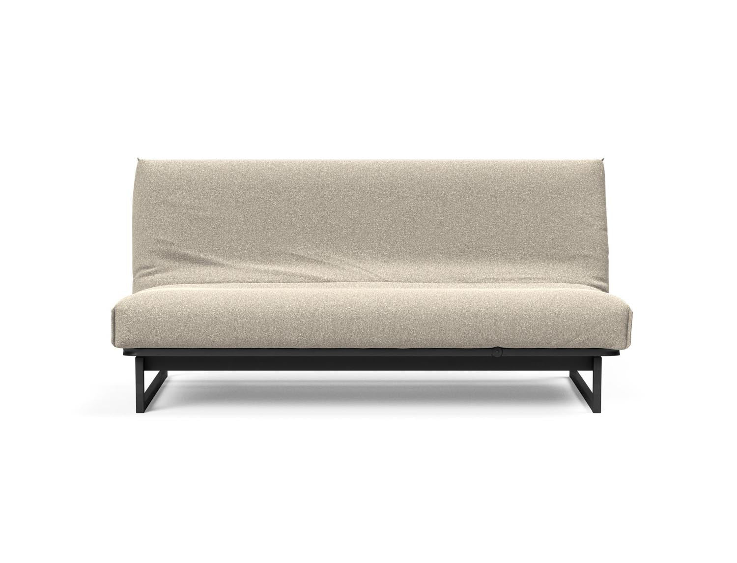 Fraction 140 Bettsofa Nordic Cover: Elegantes Schlafsofa mit komfortabler Soft Spring Federung, ideal für stilvolle Wohnräume und entspannte Nächte.