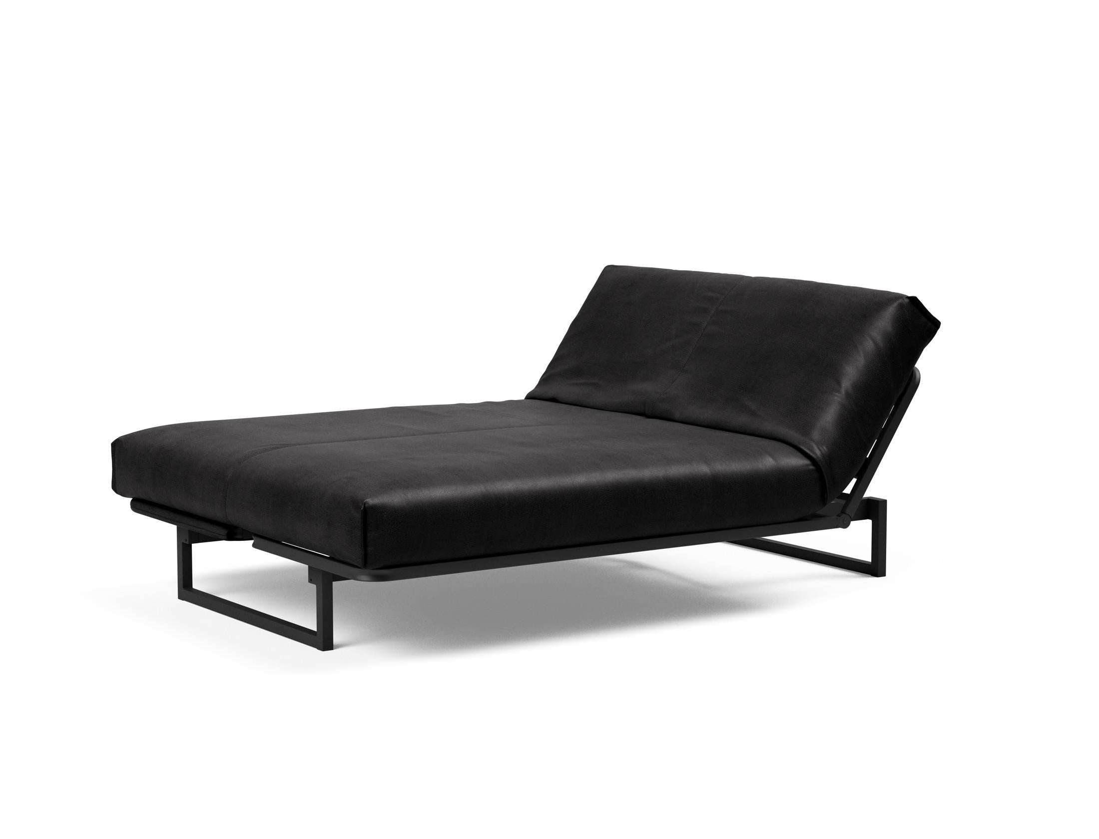 Entdecken Sie das Fraction 140 Bettsofa mit Nordic Cover von Innovation Living: stilvolles Design, komfortable Soft Spring-Matratze, ideal für kompakte Wohnräume.