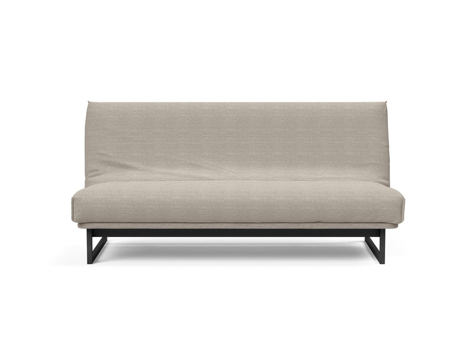 Fraction 140 Bettsofa Nordic Cover: Elegantes Schlafsofa mit komfortabler Soft Spring Federung, ideal für entspannte Nächte und modernes Wohndesign.