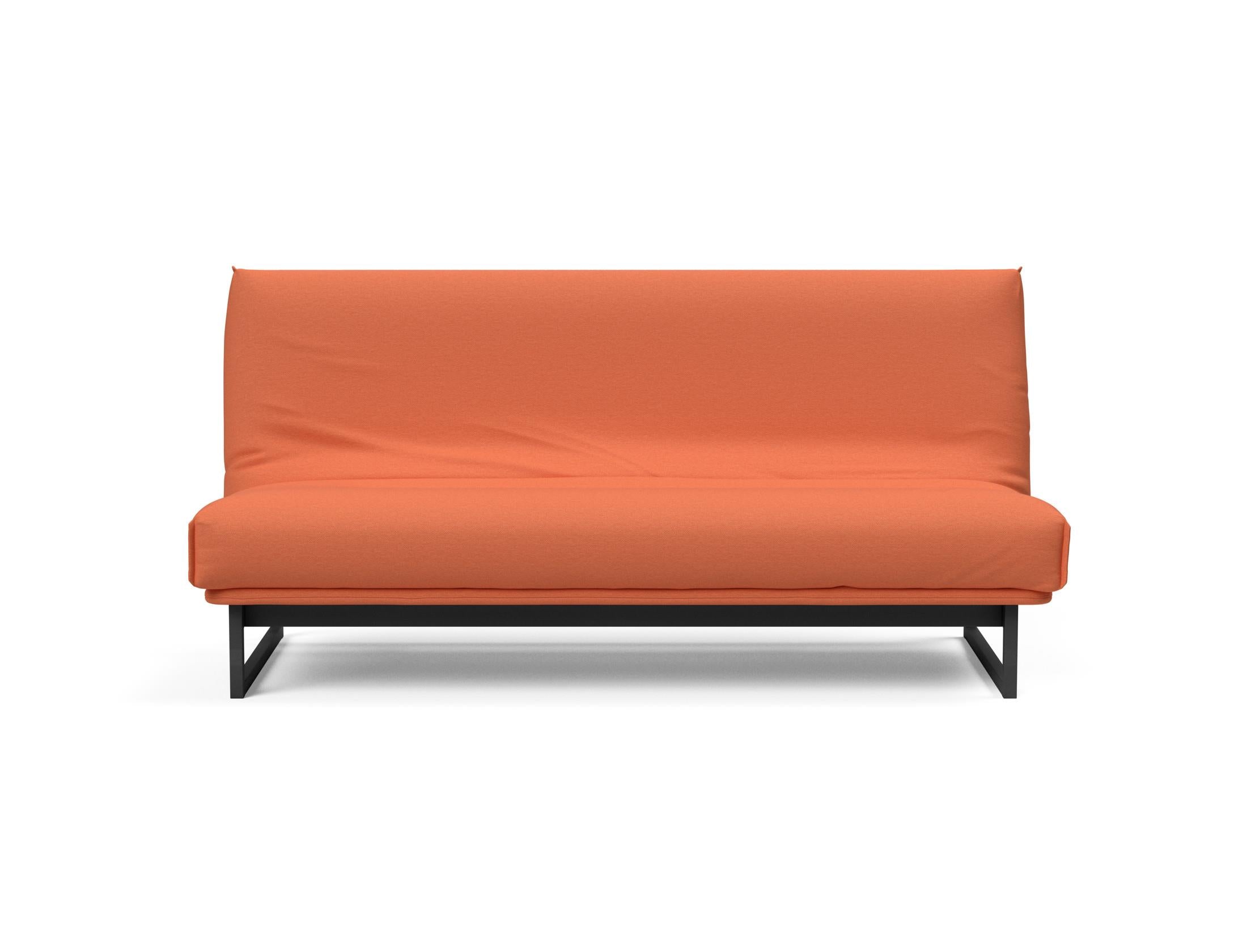 Fraction 140 Bettsofa Nordic Cover: Elegantes Schlafsofa mit komfortabler Soft Spring Federung, ideal für stilvolle Wohnräume und entspannte Nächte.