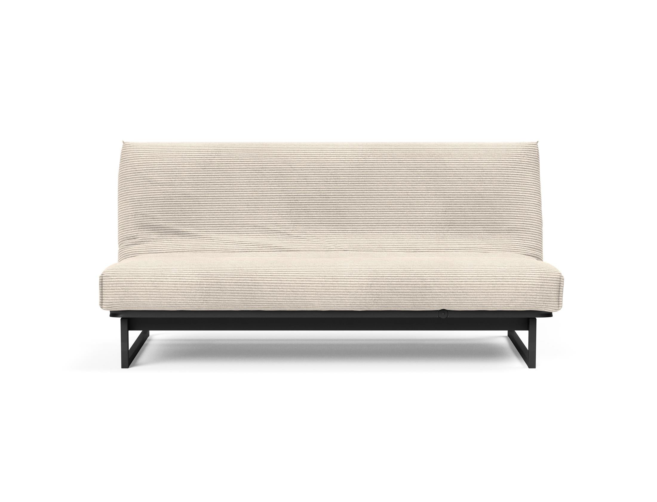 Fraction 140 Bettsofa Nordic Cover: Modernes Schlafsofa mit hochwertiger Soft Spring Federung, perfekt für gemütliche Abende und stilvolle Einrichtung.
