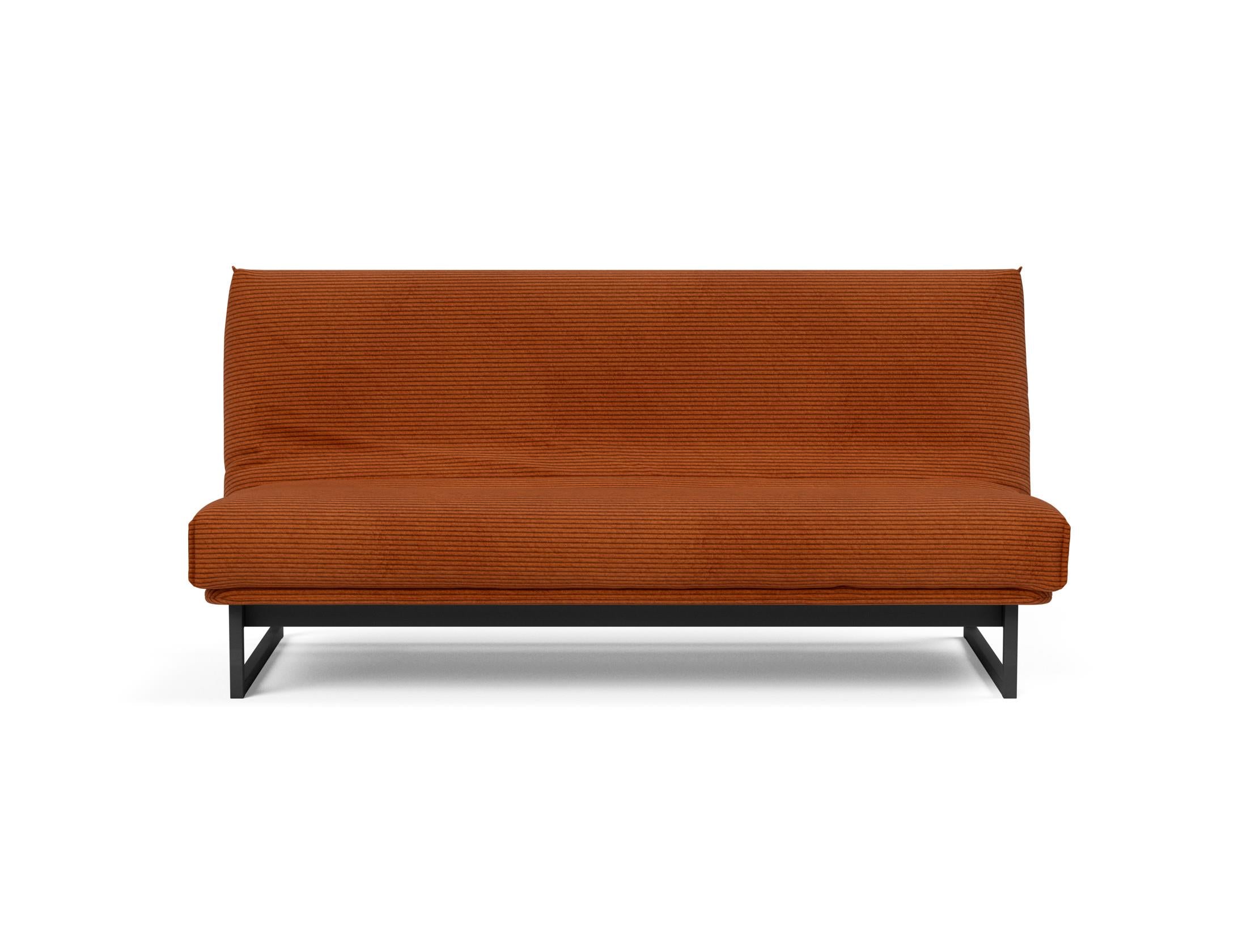 Fraction 140 Bettsofa Nordic Cover: Elegantes Schlafsofa mit komfortabler Soft Spring Federung, ideal für entspannte Nächte und modernes Wohndesign.