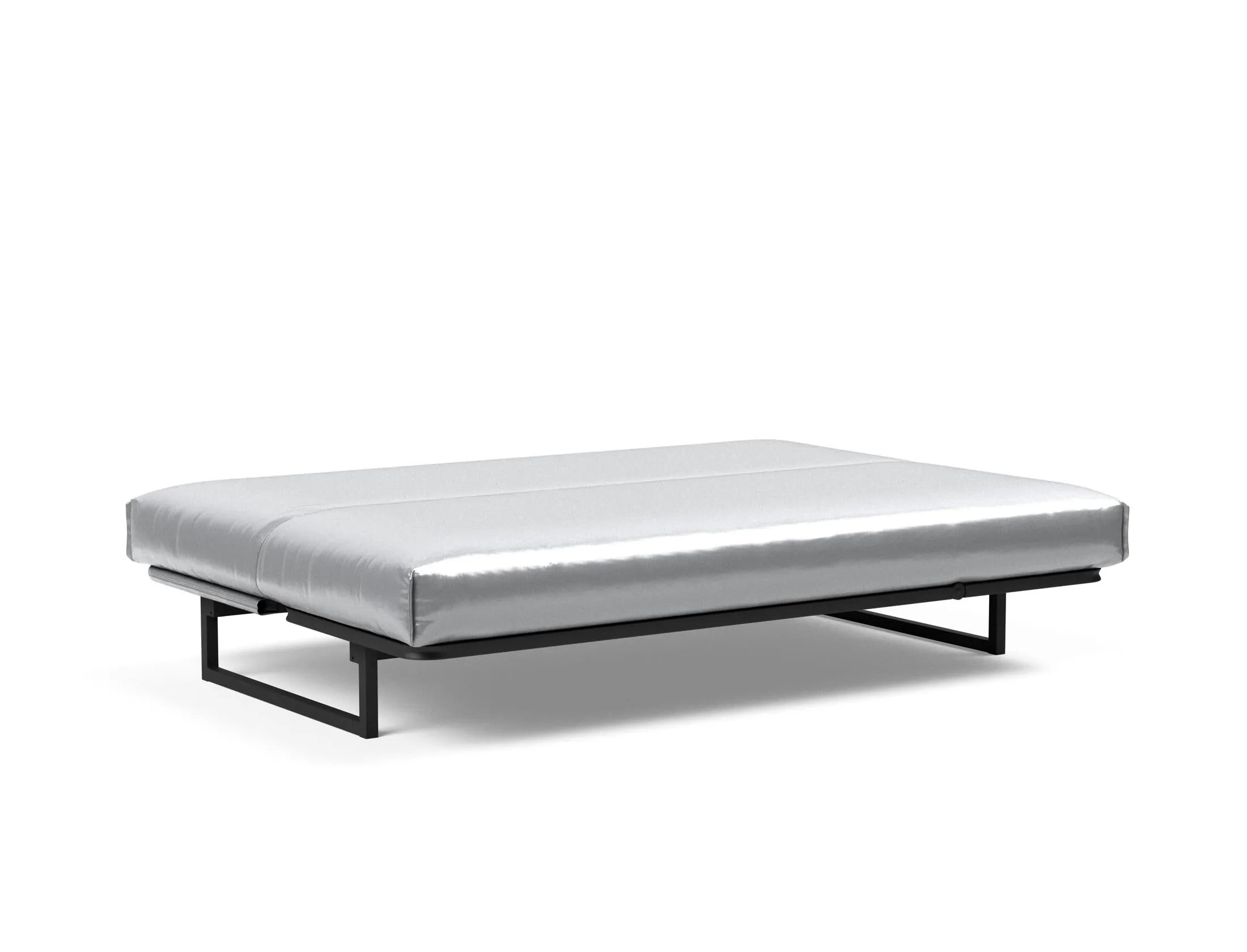 Entdecken Sie das Fraction 140 Bettsofa mit Nordic Cover von Innovation Living: stilvolles Design, komfortable Soft Spring-Matratze, ideal für kompakte Wohnräume.