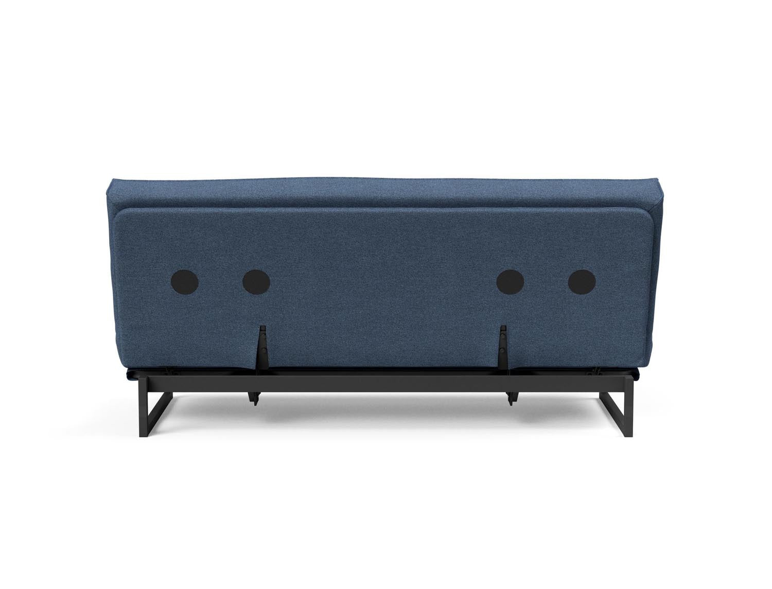 Fraction 140 Bettsofa Sharp Plus: modernes Design mit Soft Spring Bezug, ideal für flexible Wohnräume und gemütliche Schlafgelegenheiten.